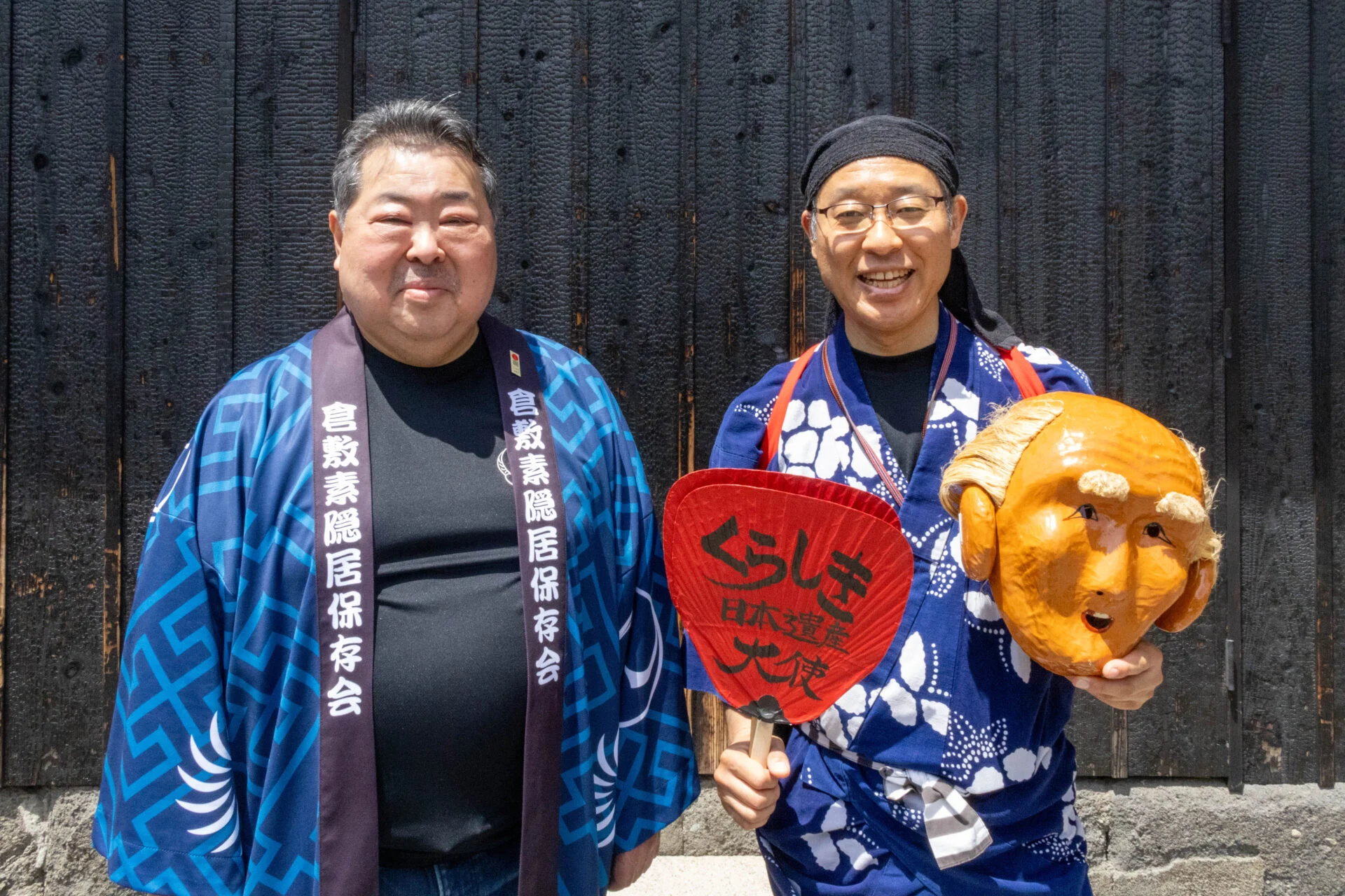 左から安藤俊晴(あんどう としはる)、事務局長の小田晃弘(おだ あきひろ)さん
