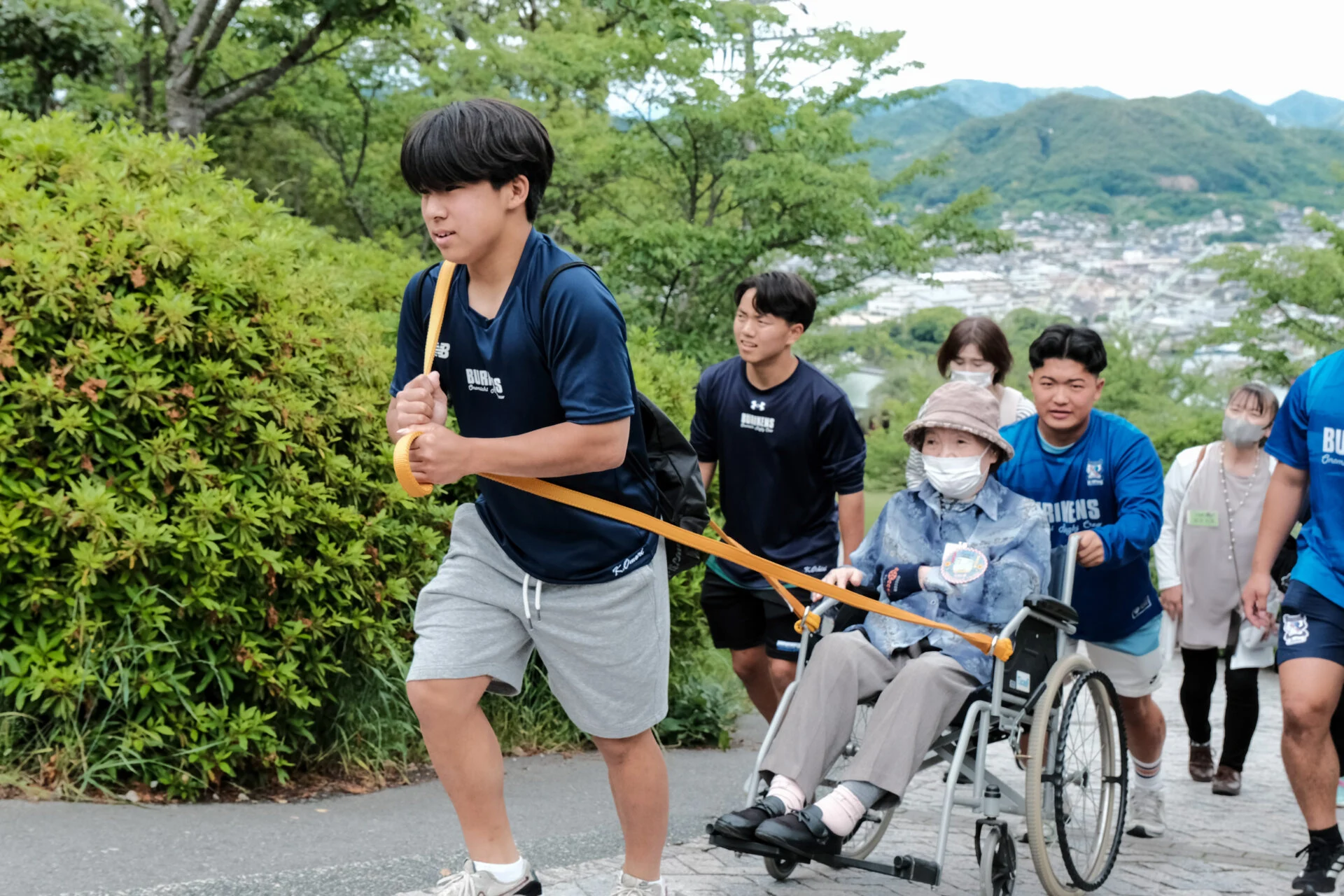 千光寺公園へ