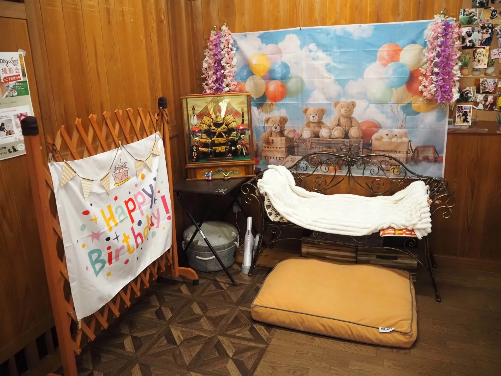 kitchen Ashiato店内にある写真ブース