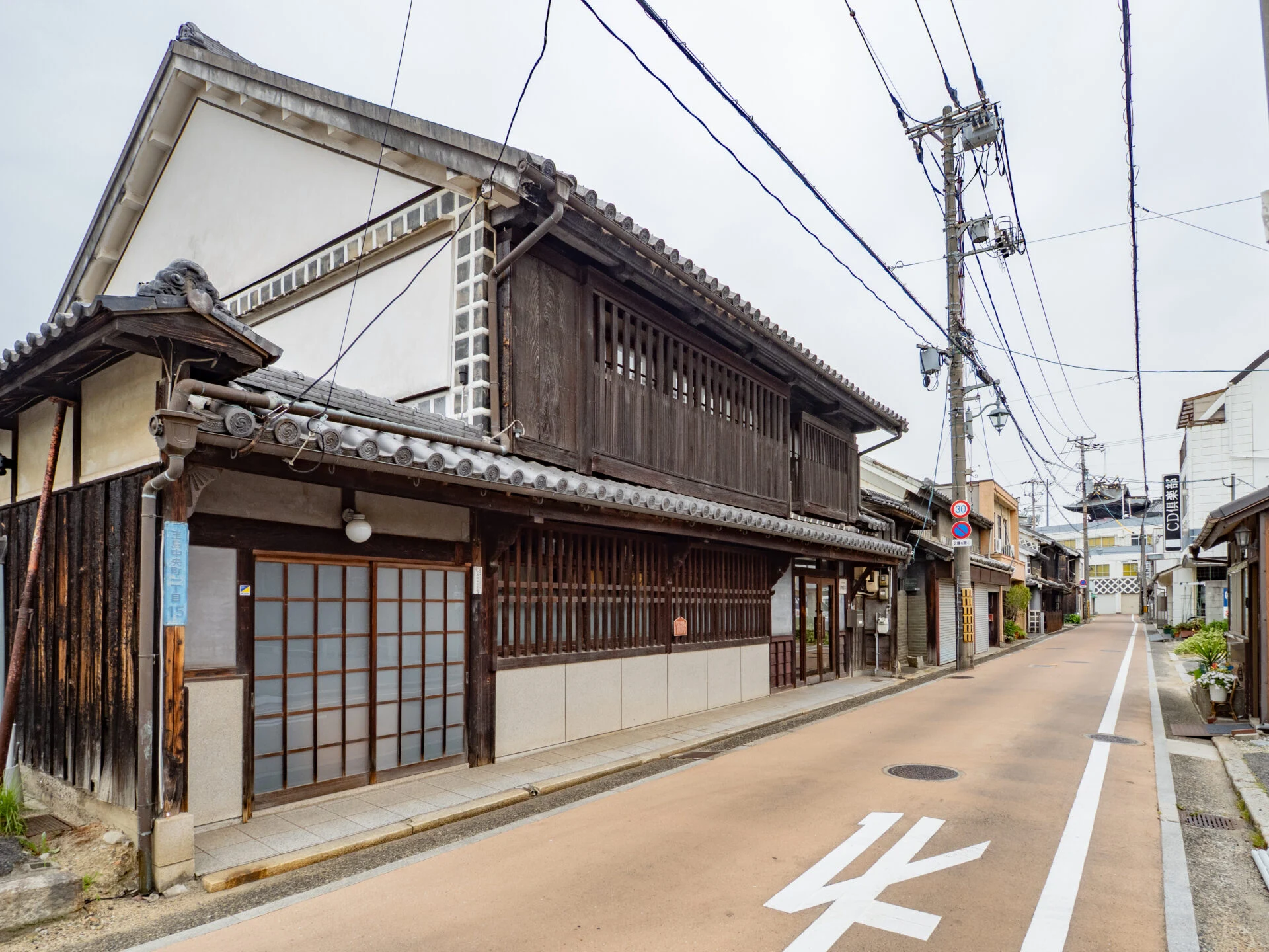 漢学者・川田甕江の生家の綿問屋「大国屋」