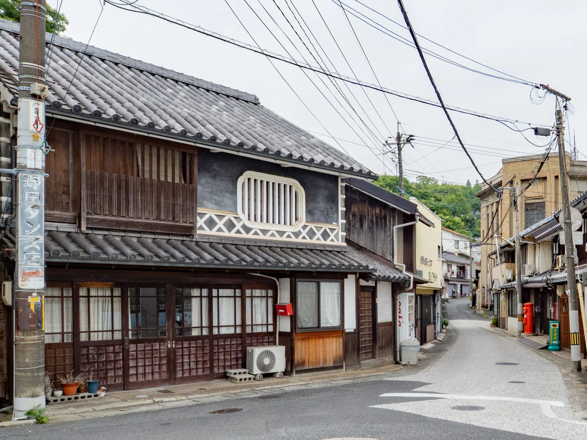 仲買町の町並み