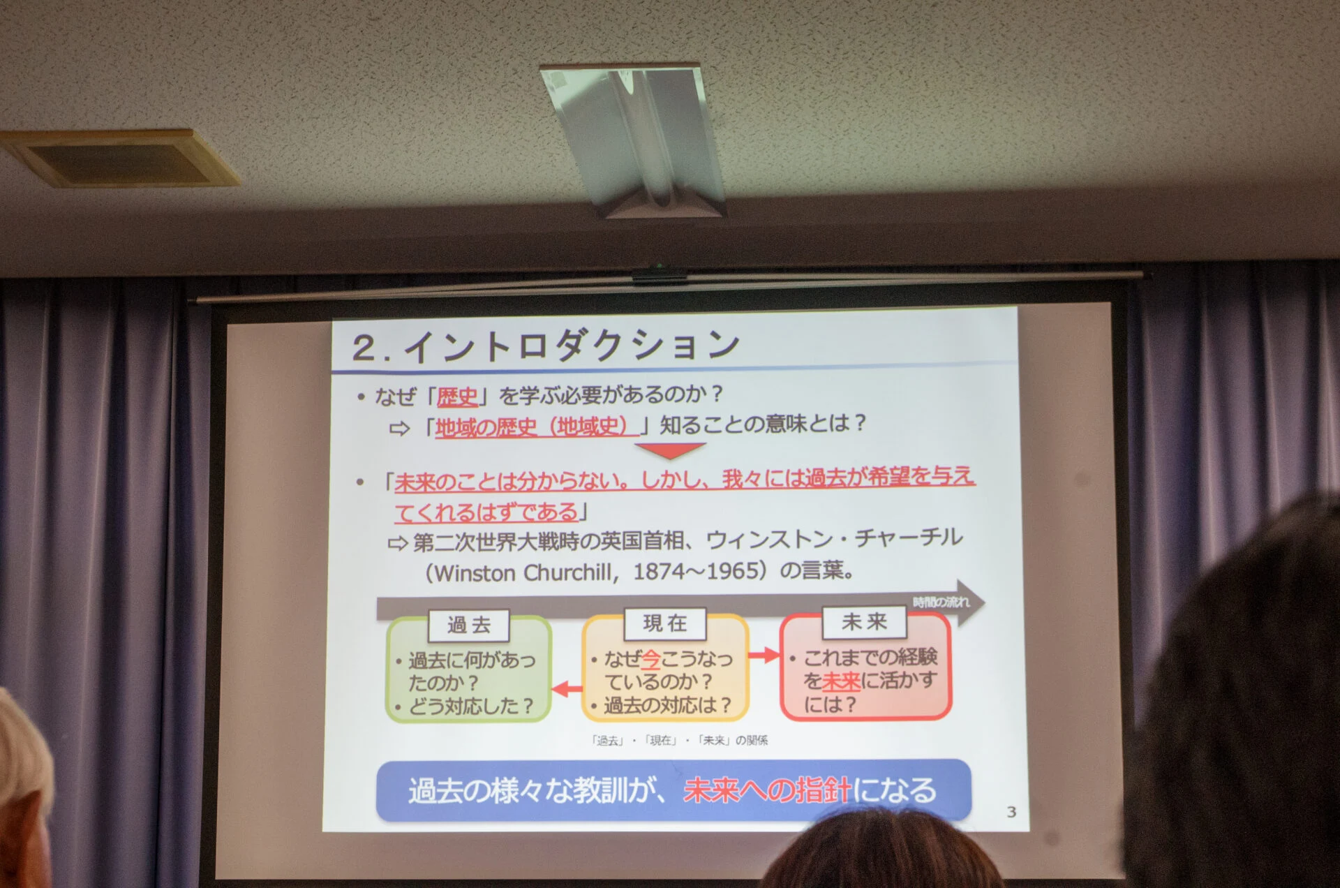 イントロダクション 「過去の様々な教訓が、未来への指針になる」