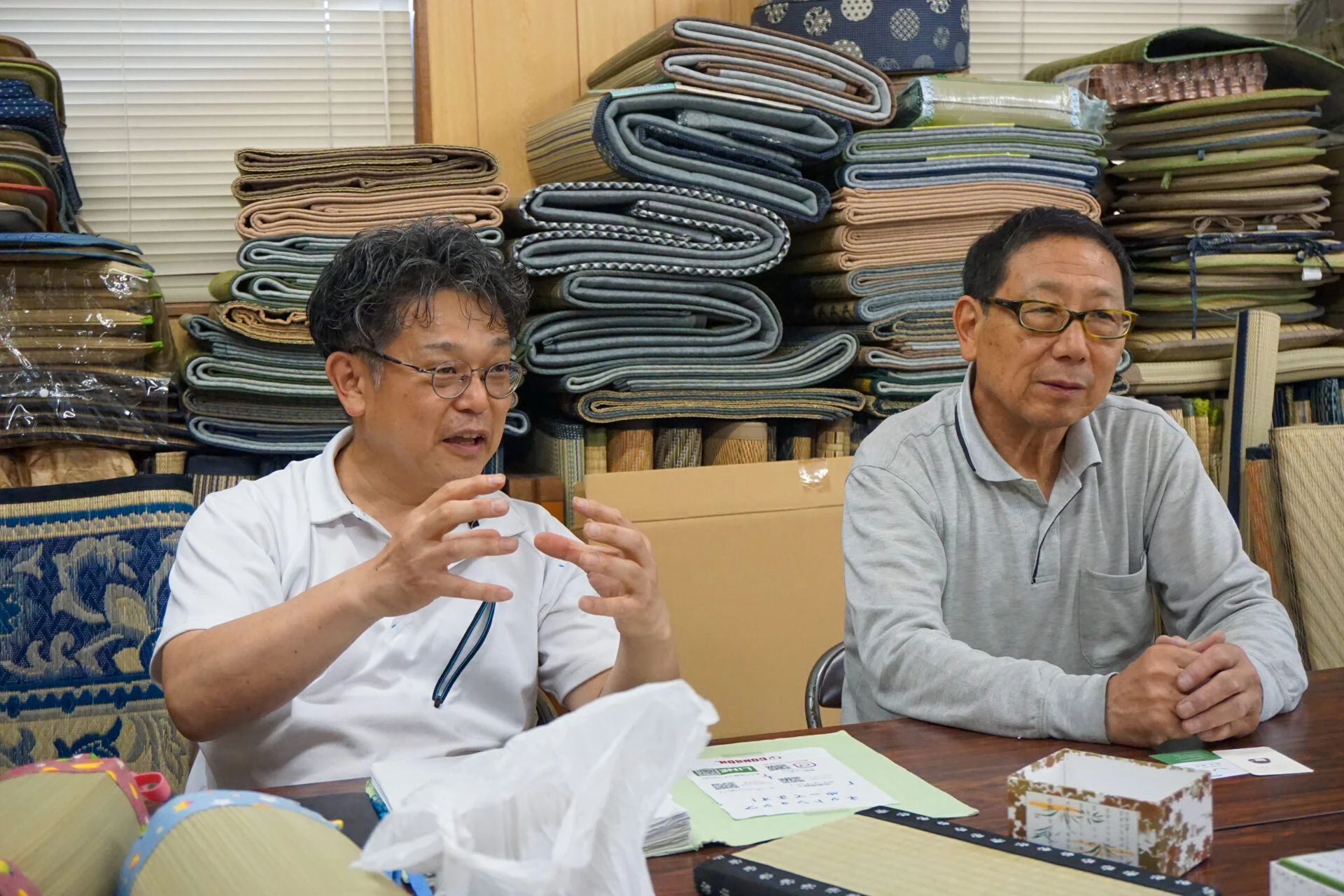 左:佐藤誠治(さとう せいじ)さん、右:渡邉一郎(わたなべ いちろう)さん