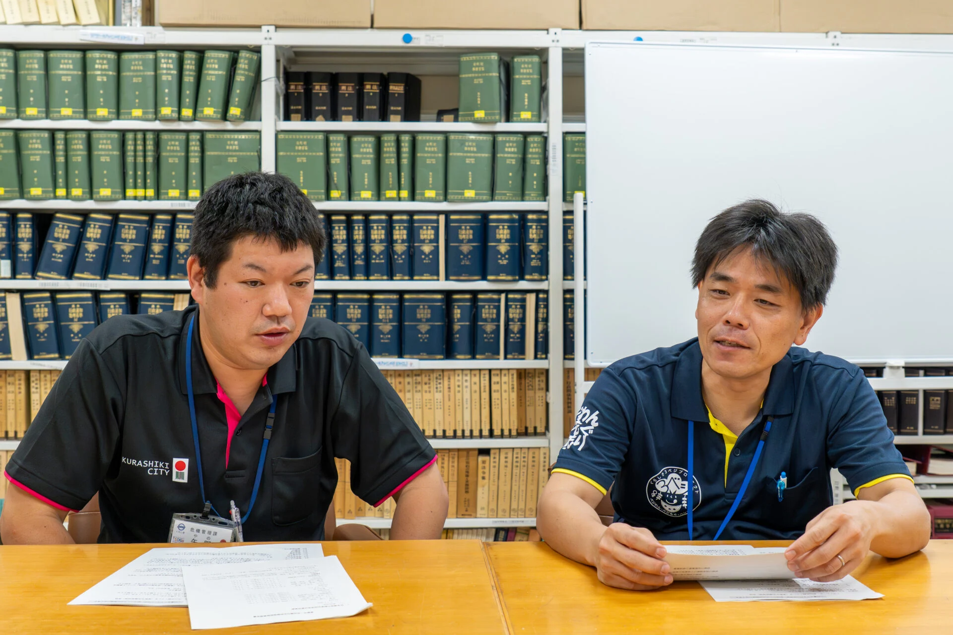 左から、矢野彰一さん・加来健吾さん