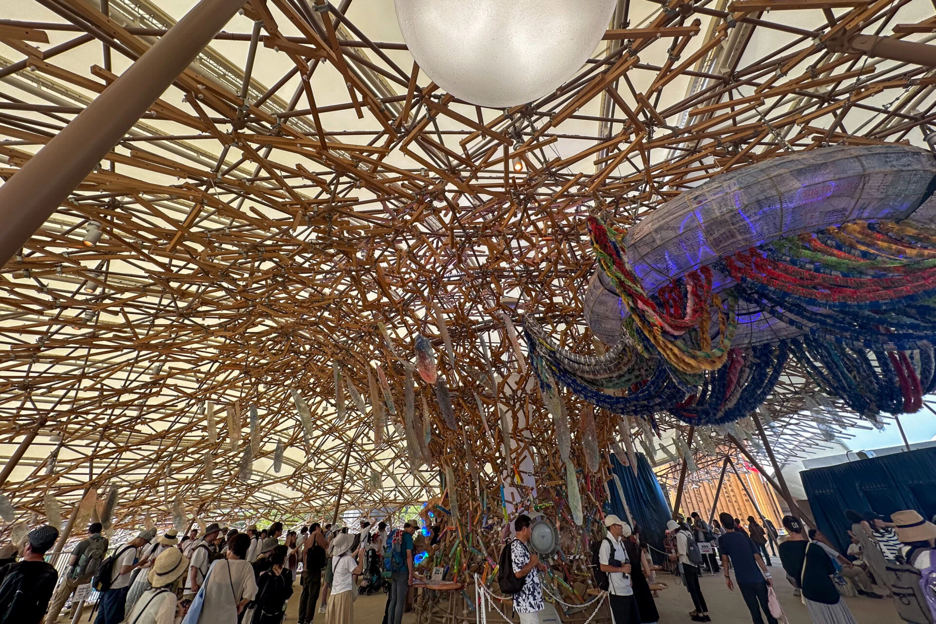中島さち子/いのちの遊び場クラゲ館 館内(2025年大阪・関西万博)
