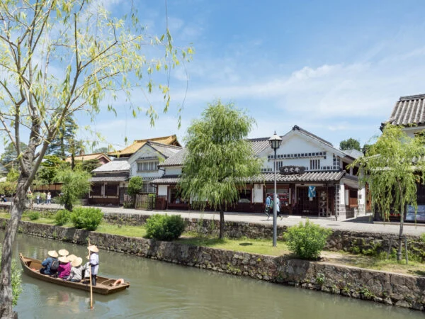 倉敷川畔の町並み