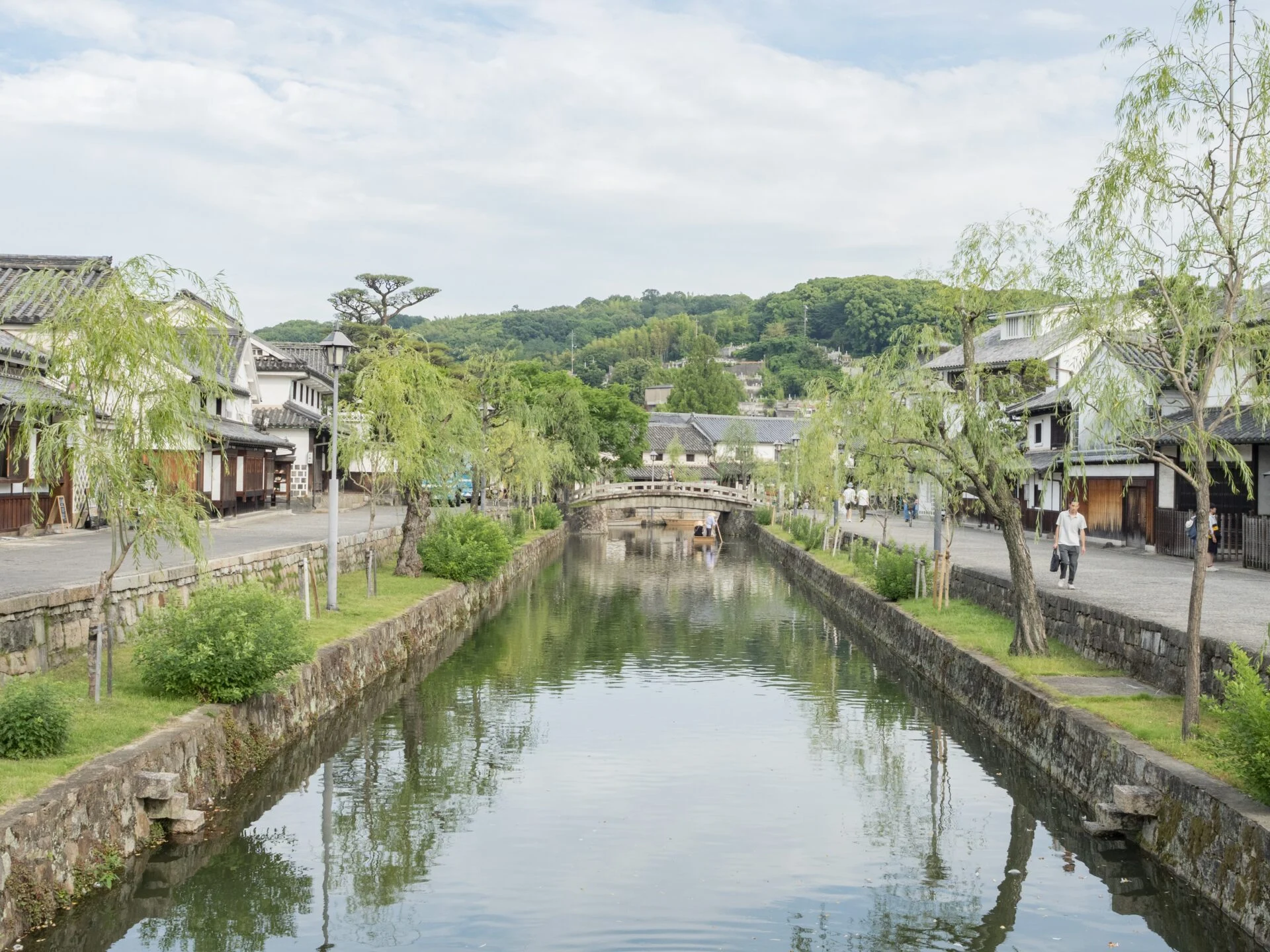倉敷川畔の町並み