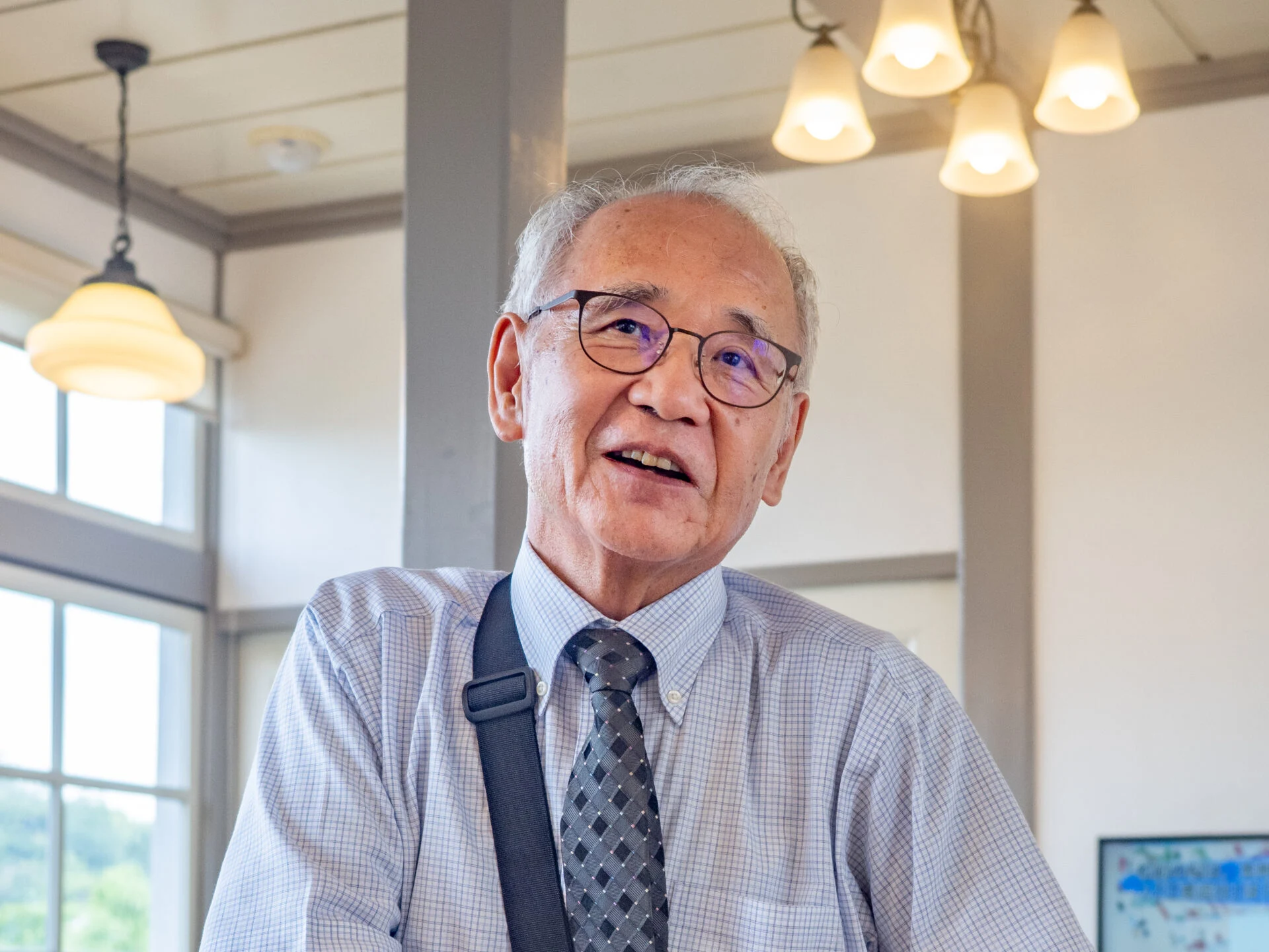 倉敷市伝統的建造物群等保存審議会の澁谷俊彦 会長