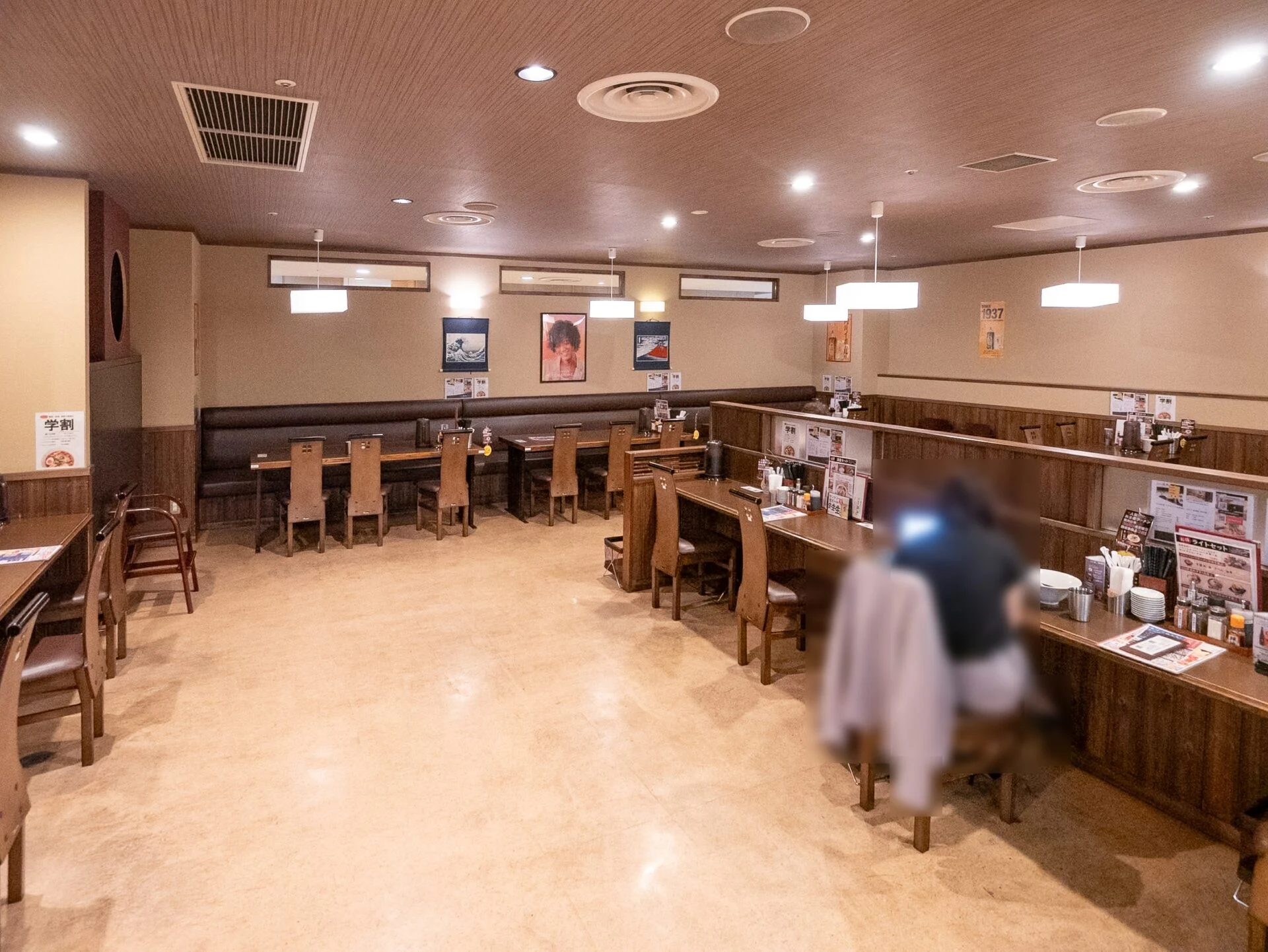 一照庵：店内の様子