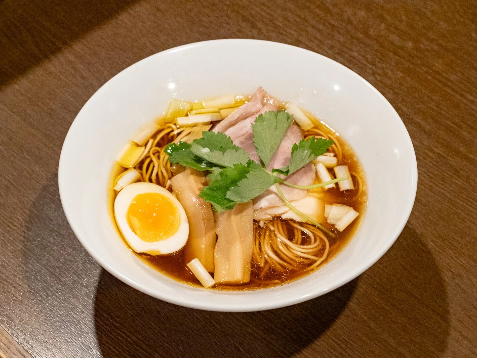 一照庵：鶏中華そば 生醤油