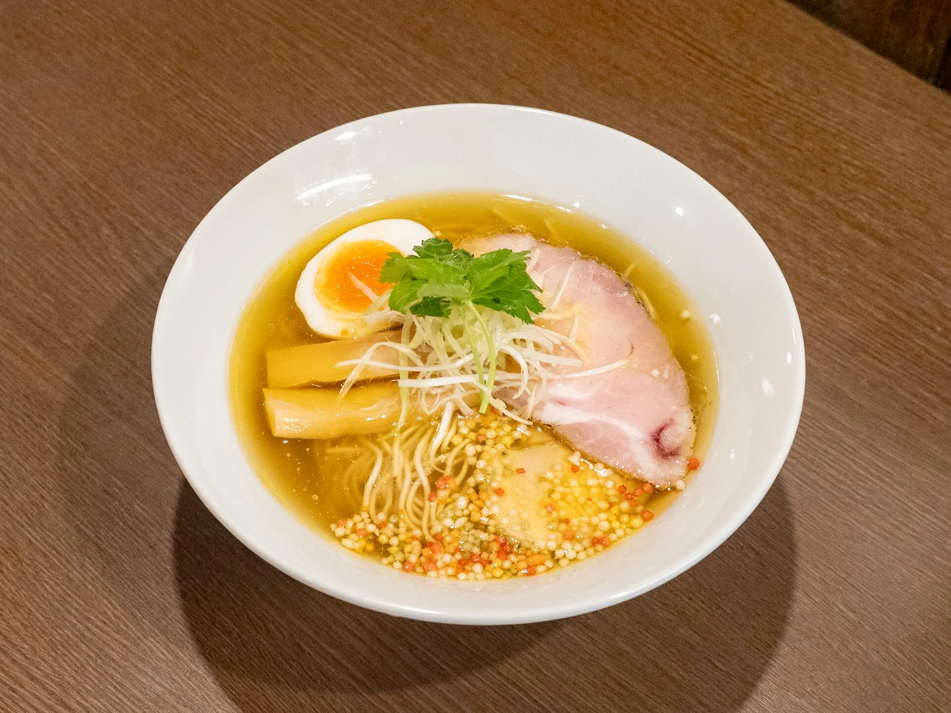 一照庵：鶏中華そば 塩