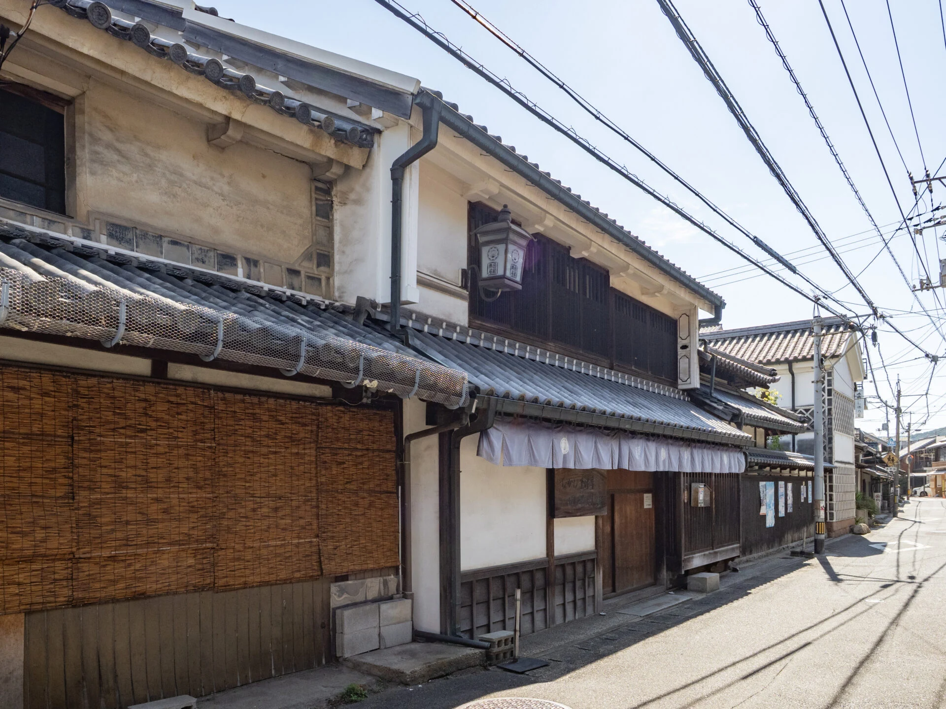 下津井の町並み