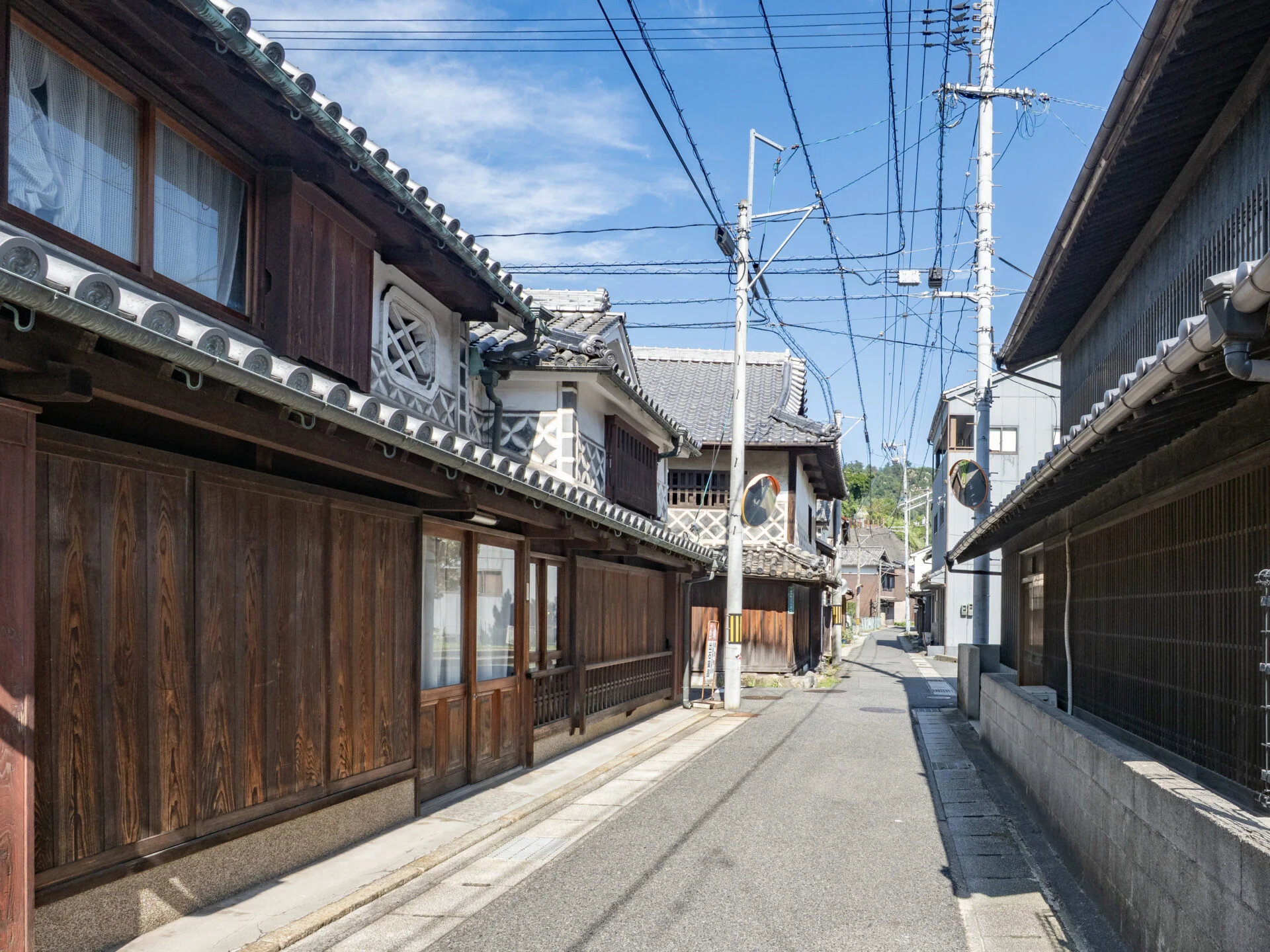 下津井の町並み