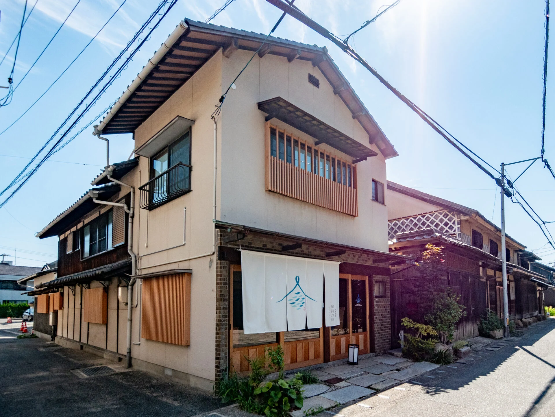 下津井の町並み:ゲストハウス 下津井宿 風待汐待