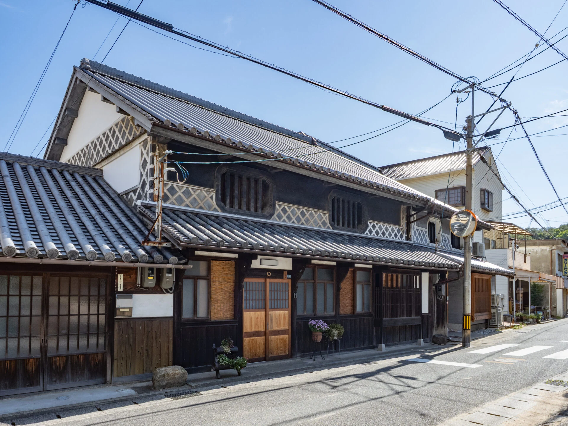 下津井の町並み
