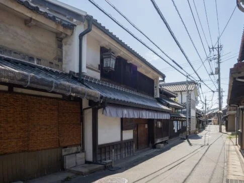 下津井の町並み