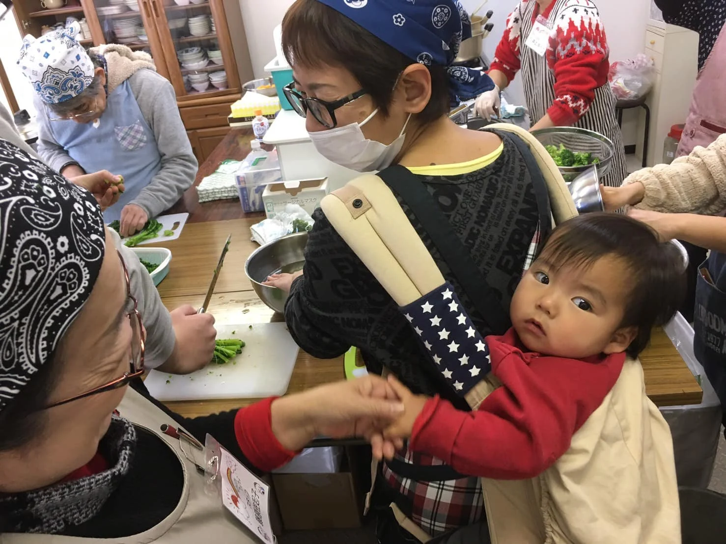 8年前のこども食堂のようす（画像提供：水島こども食堂ミソラ♪）