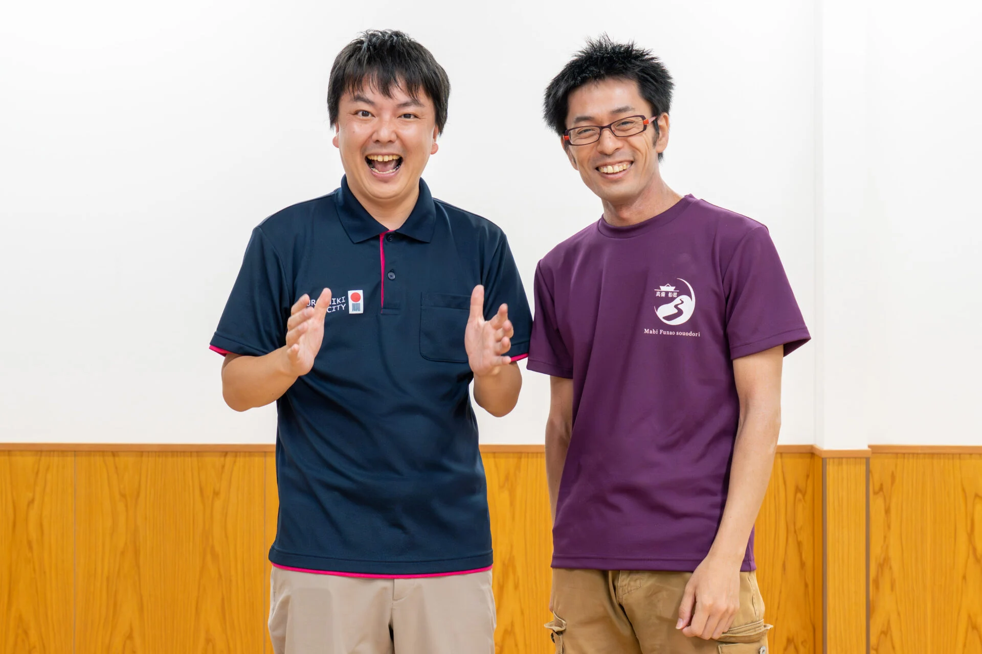 左から牧野浩樹(まきの こうじ)さん、岡田憲明(おかだ のりあき)さん