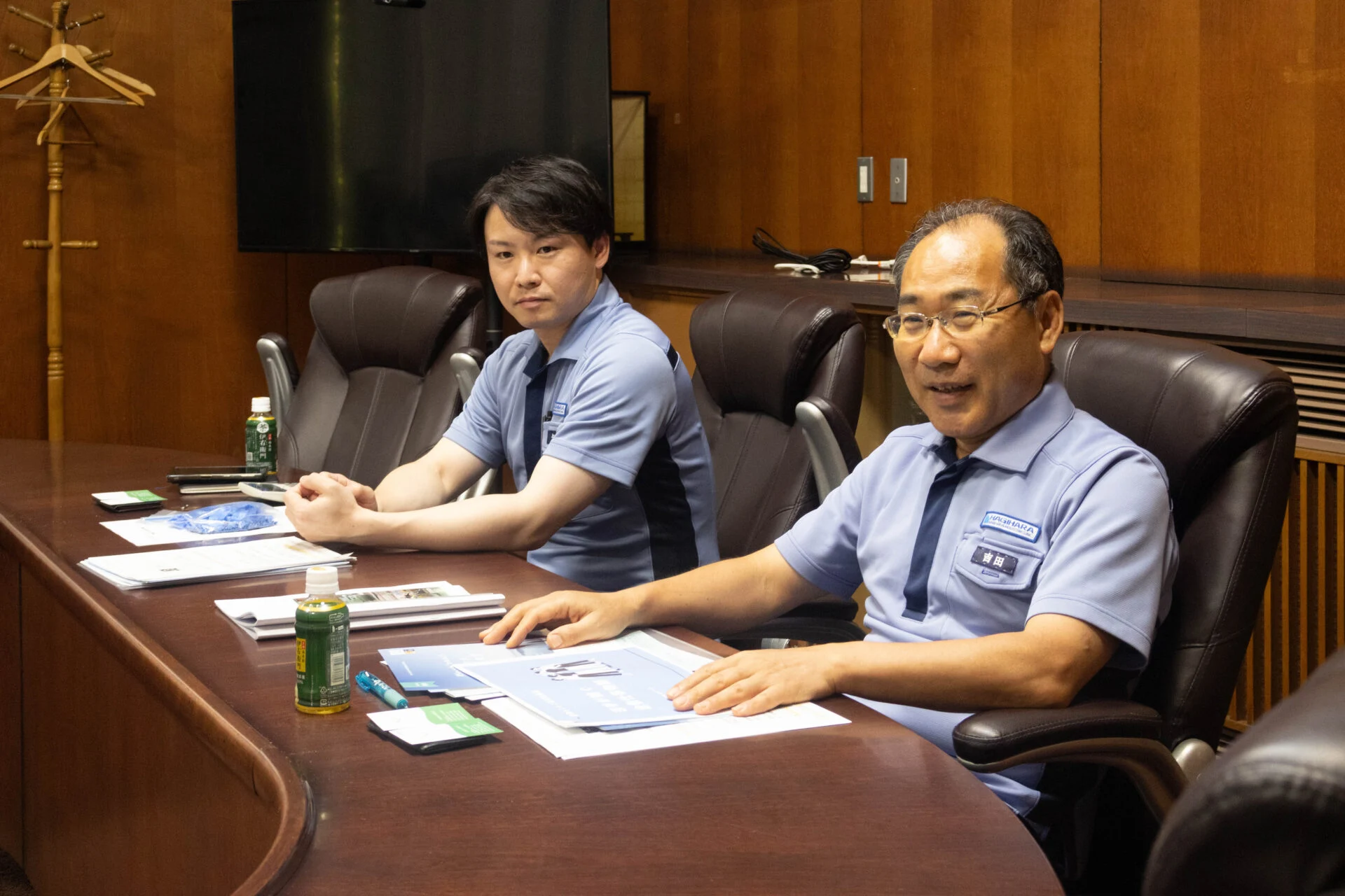 萩原工業吉田さんと矢木さん