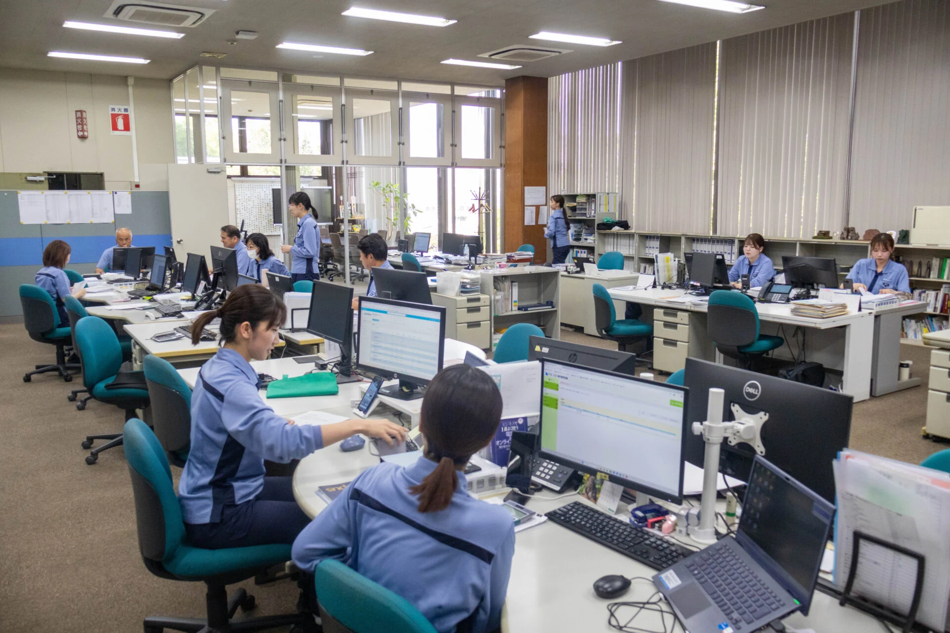 萩原工業社内の様子