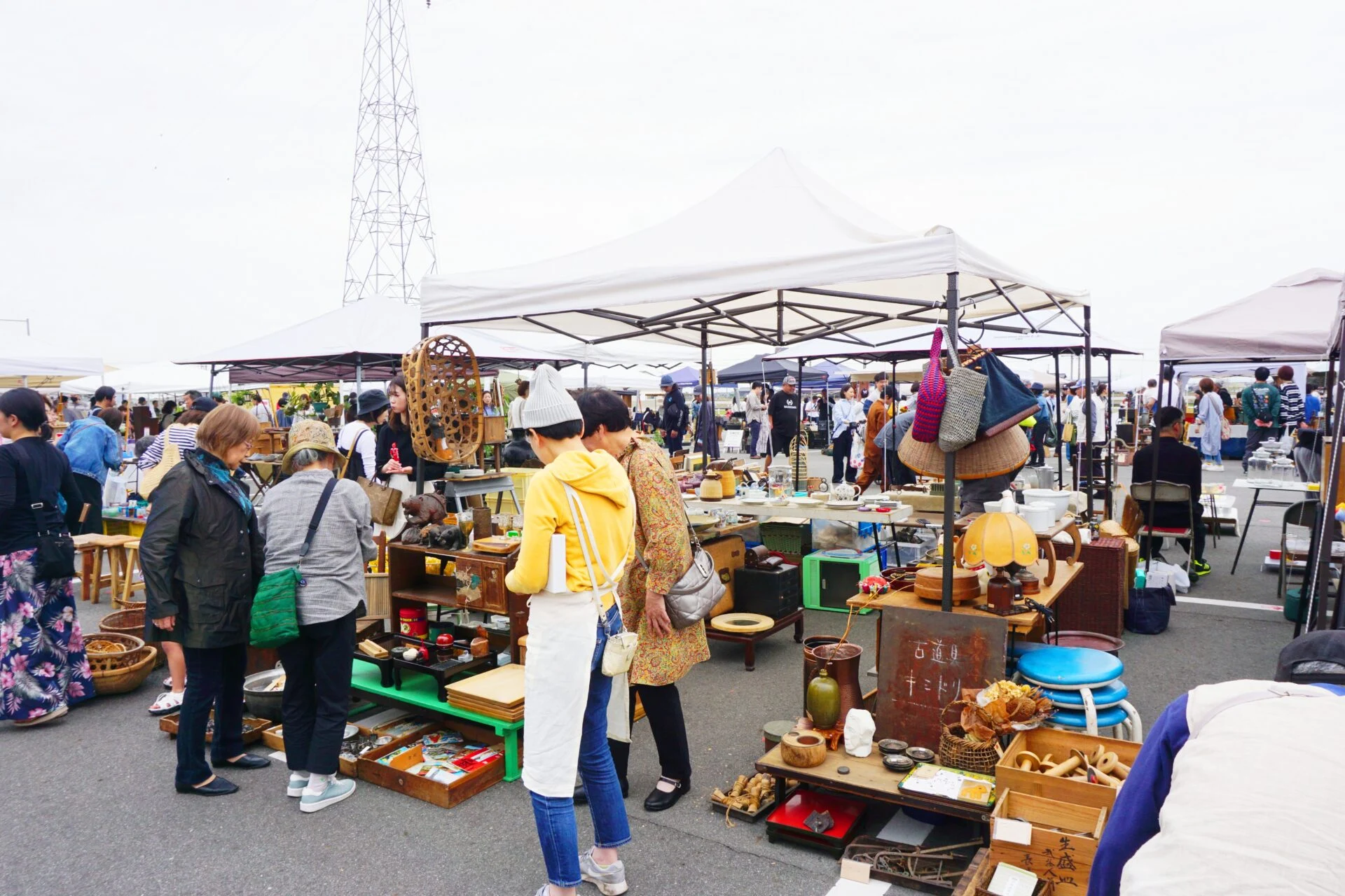 第壱回 早島筵蚤市の様子