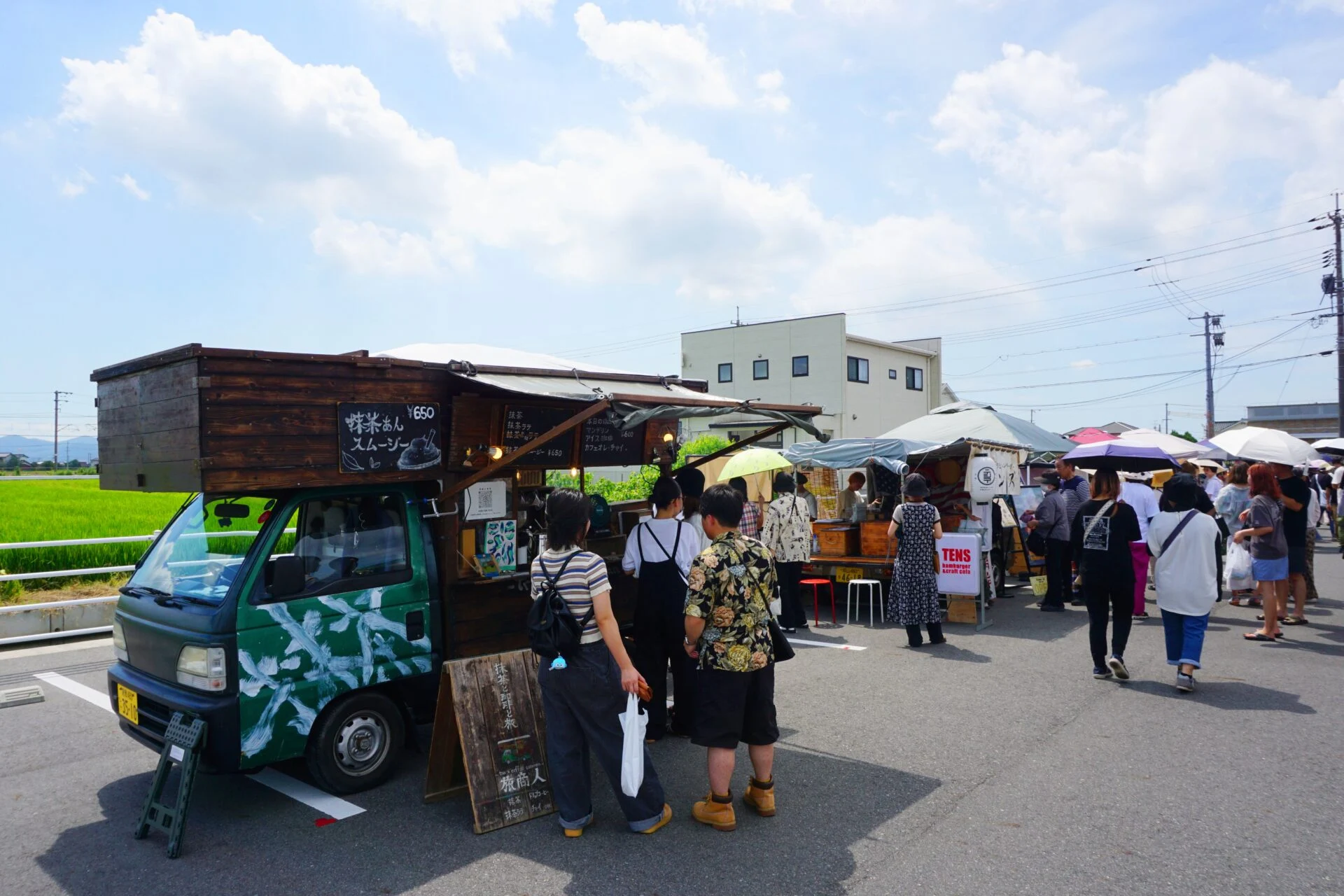 早島筵蚤市:飲食ブース