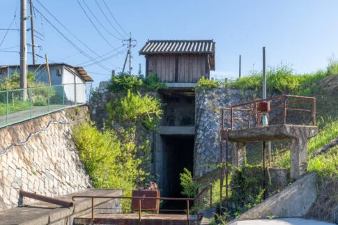 一の口水門（岡山県倉敷市船穂町水江）
