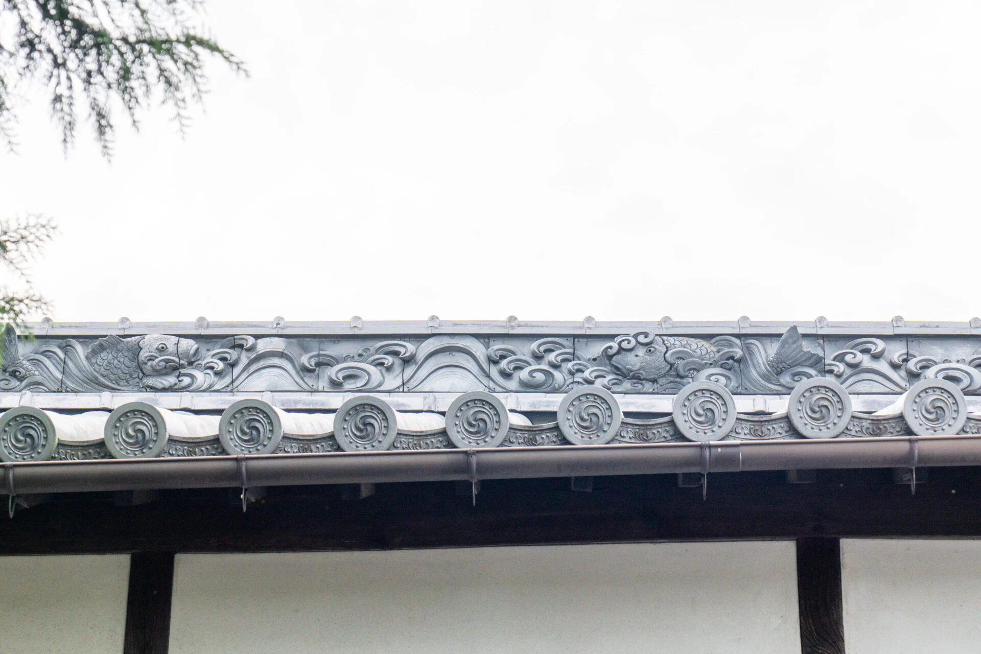 鯉喰神社の屋根