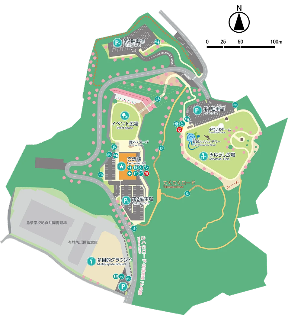 引用:倉敷ふれあいの丘公園|施設案内