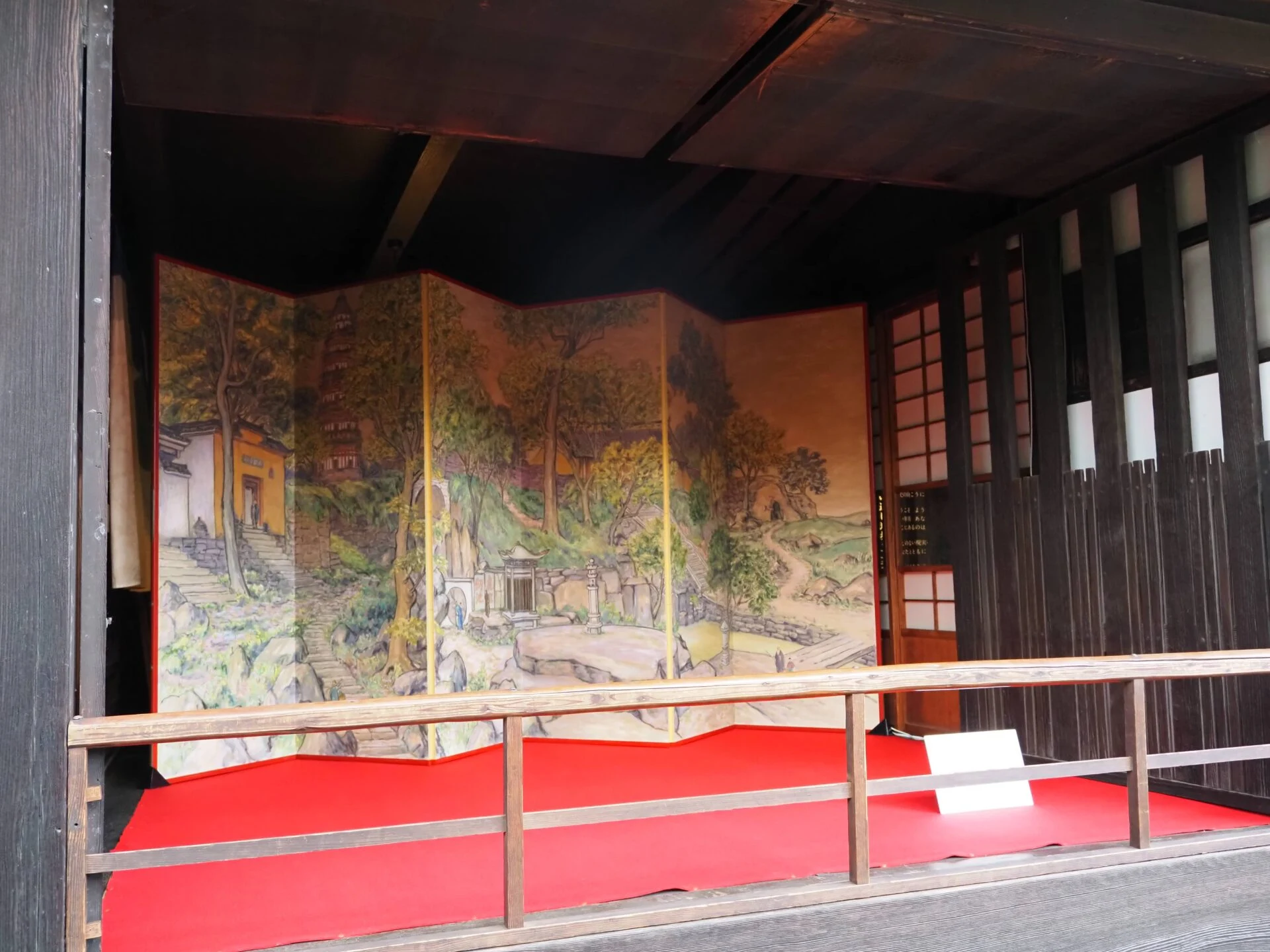 2024年の語らい座 大原本邸での展示風景（写真提供：倉敷商工会議所）