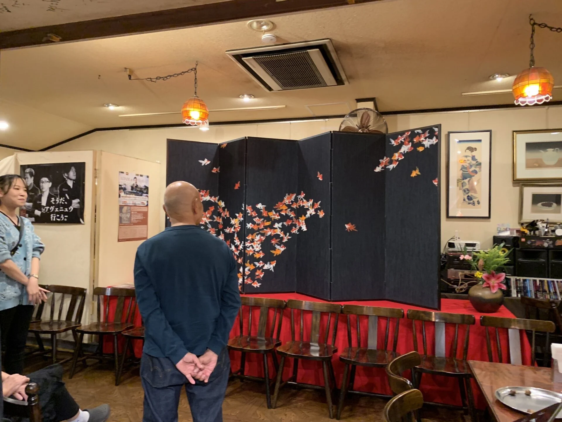 会場のジャズ喫茶アヴェニュウ（画像提供：倉敷芸術科学大学）