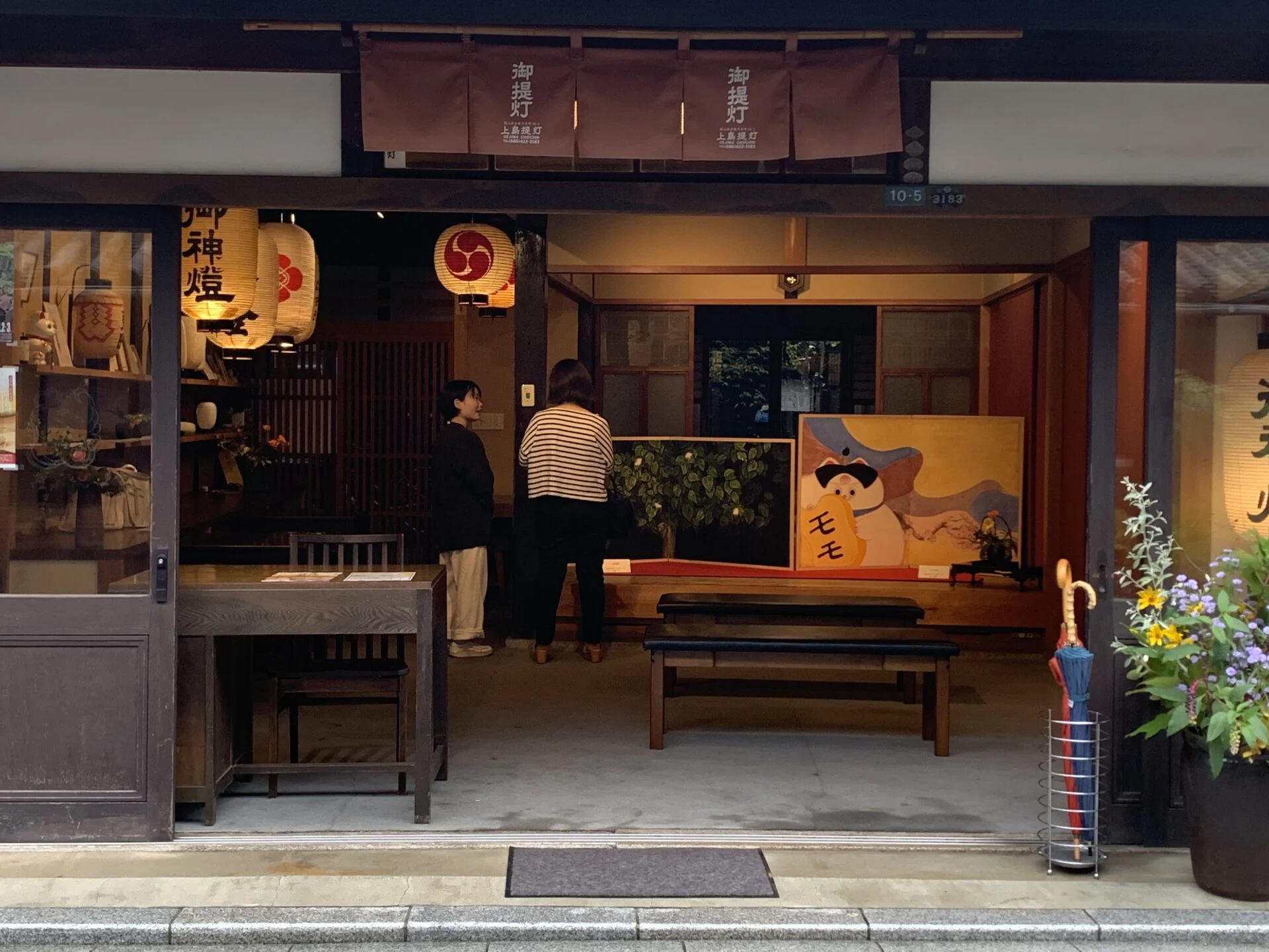 会場の上島提灯（画像提供：倉敷芸術科学大学）