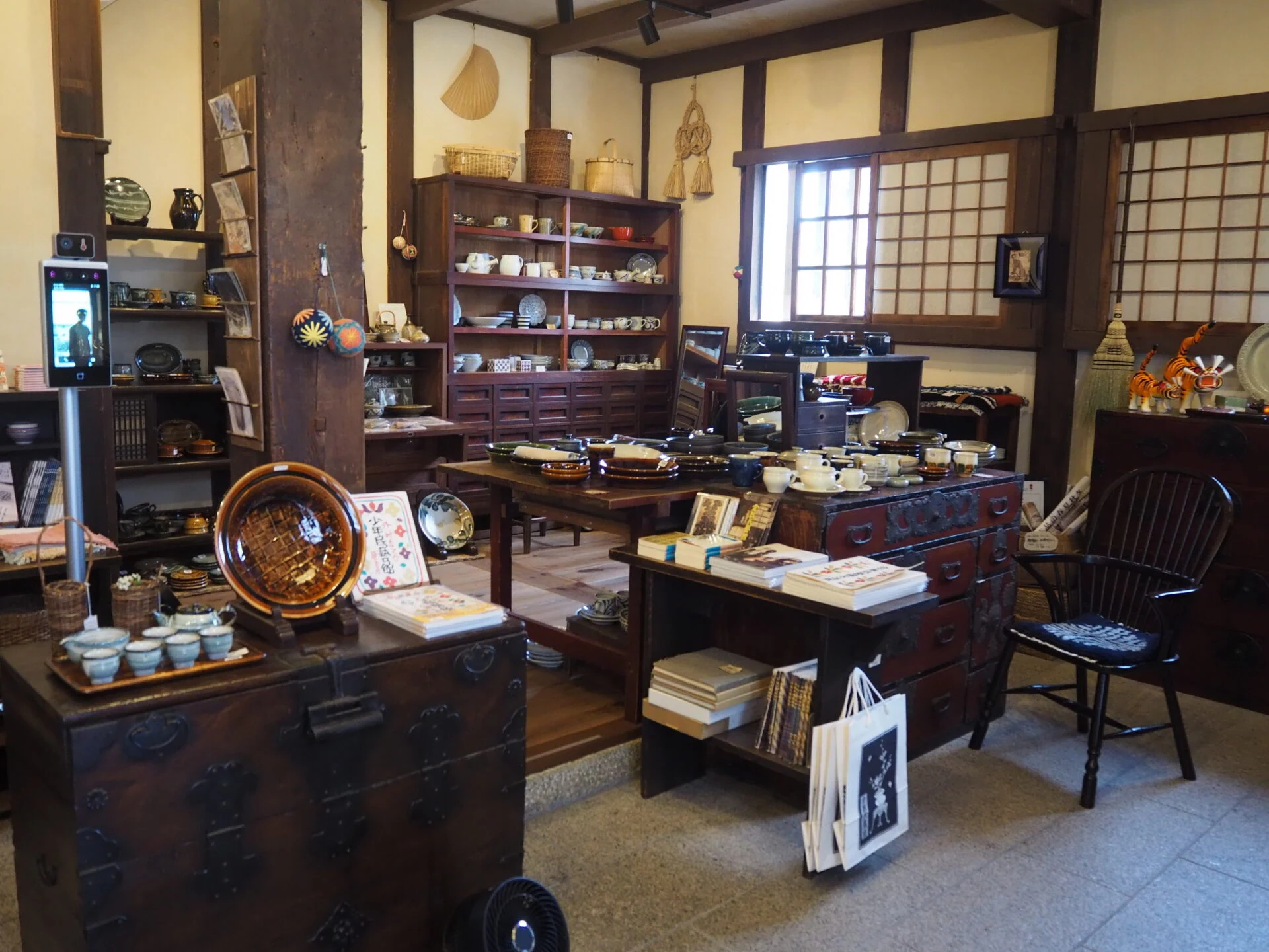 倉敷民藝館売り場