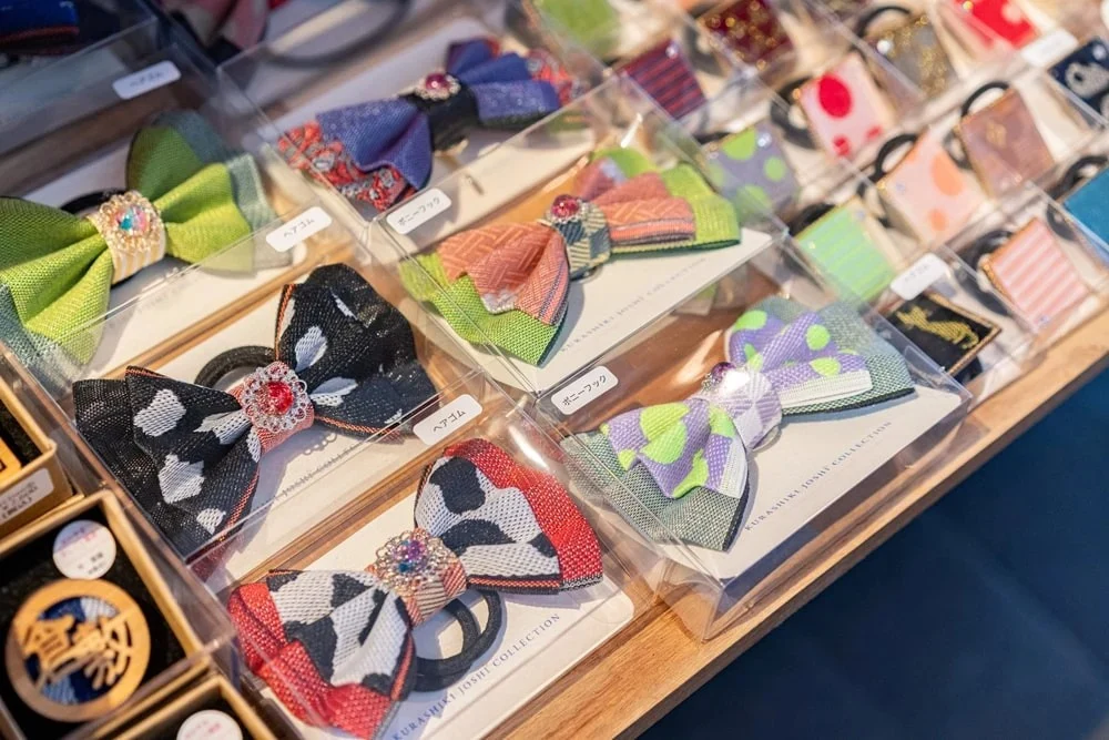 畳縁を使ったハンドメイド作家の作品