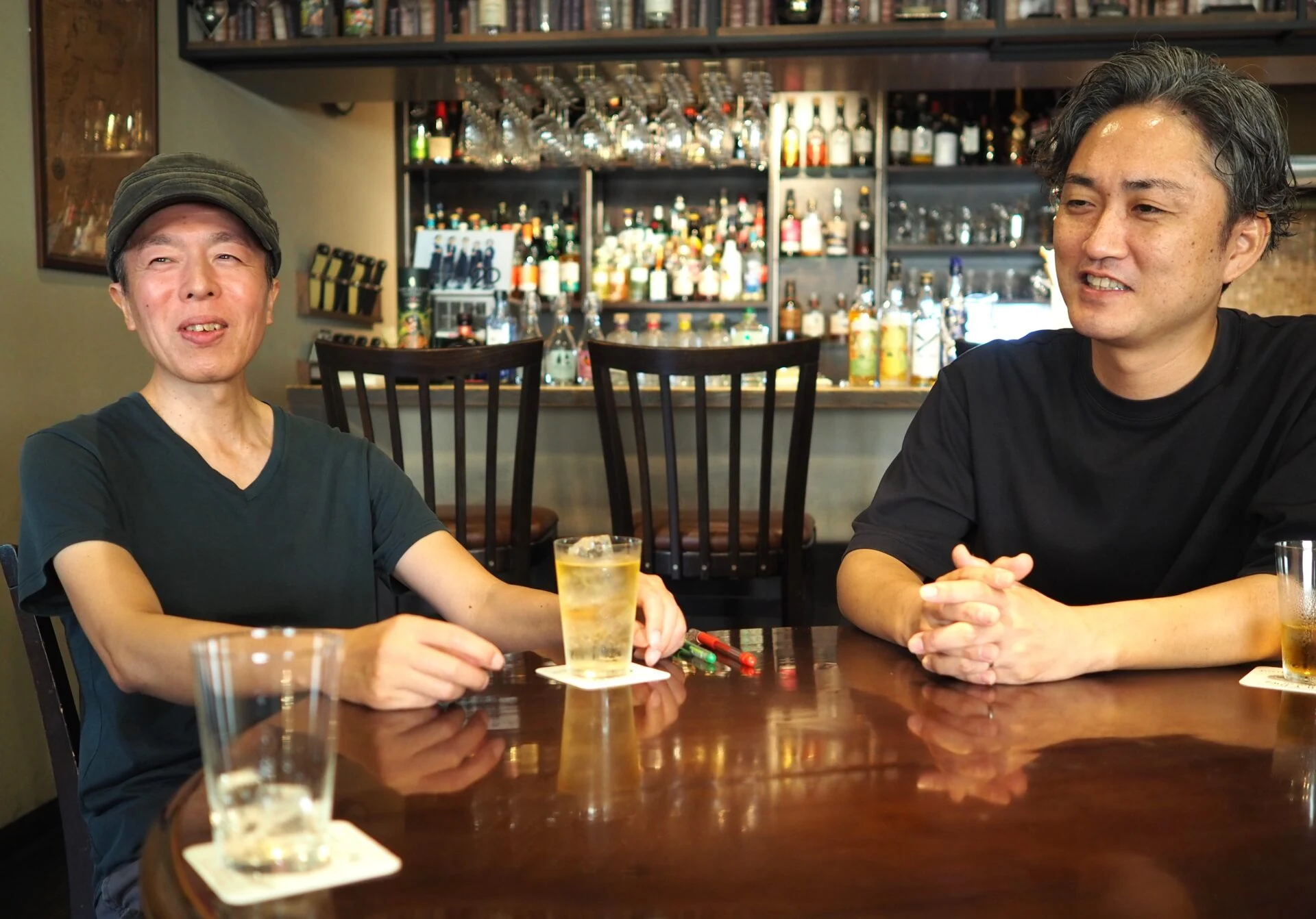 左から実行委員の斉藤康雅（さいとう やすまさ）さん、実行委員長の松下知寛（まつした ともひろ）さん