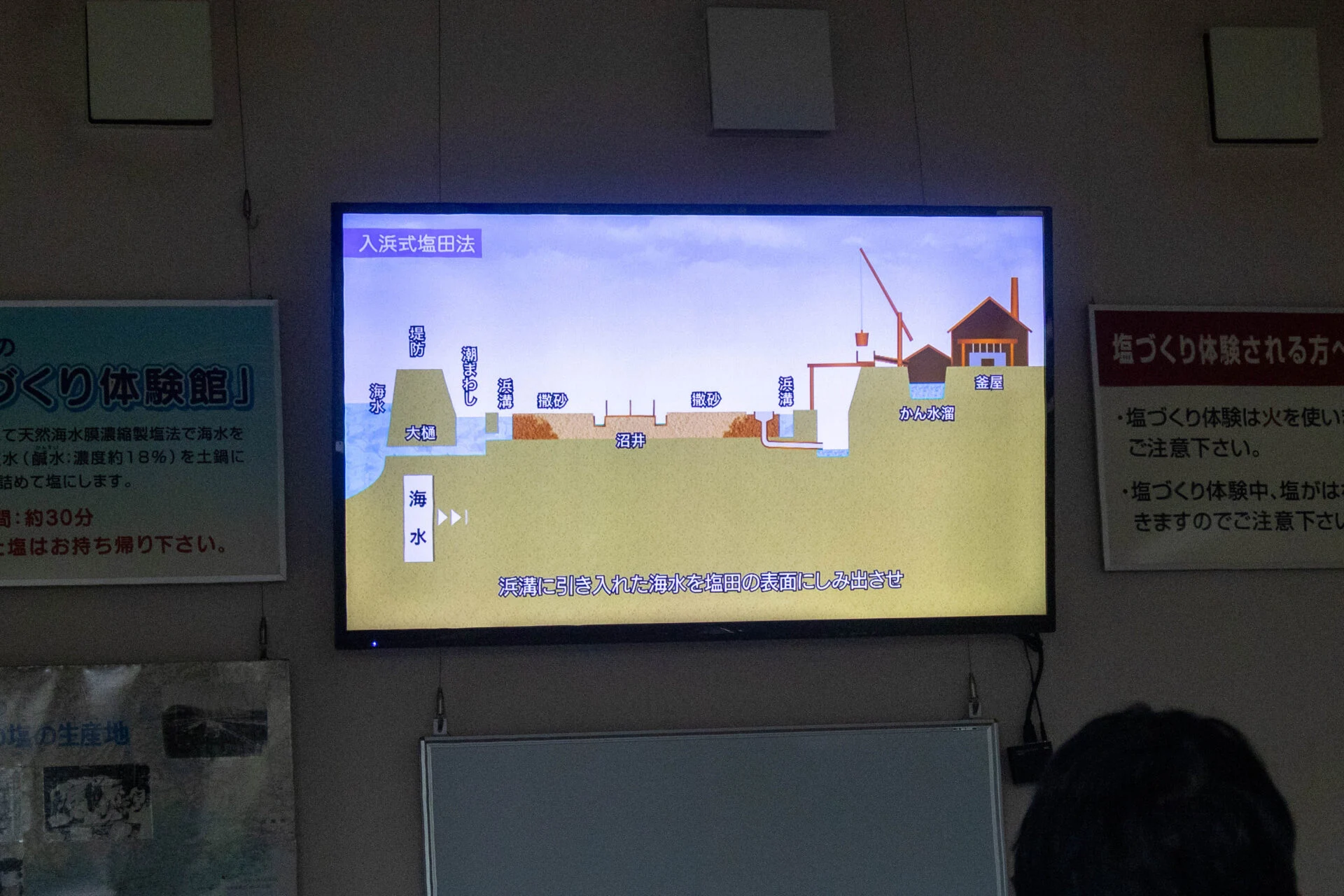 塩づくりを学ぶ