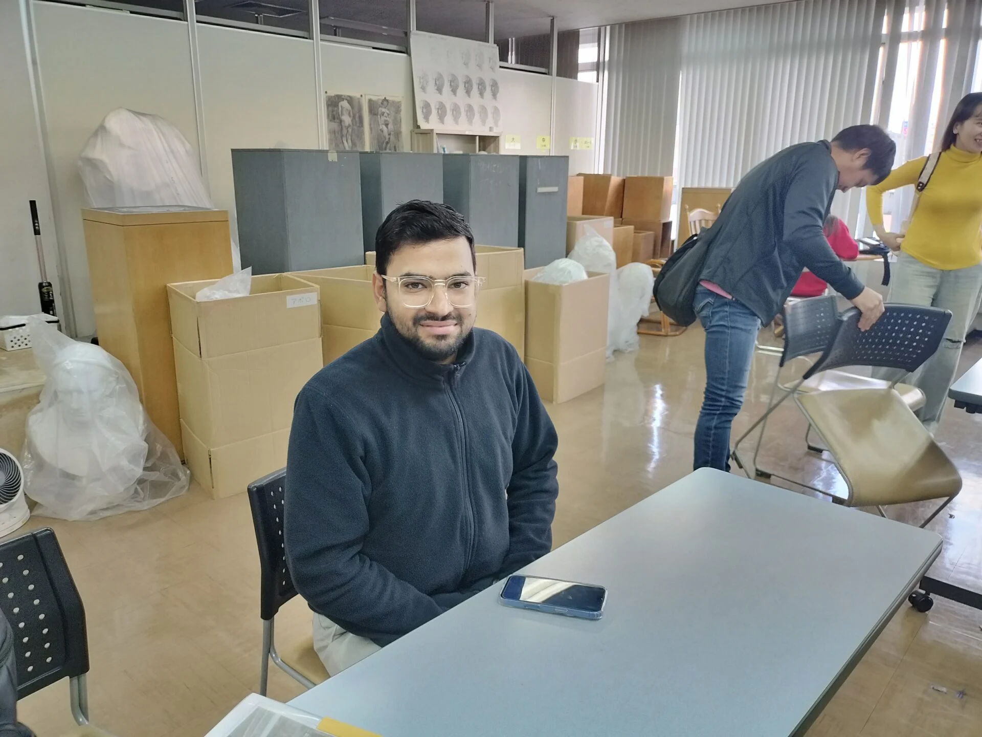 インドから来た留学生