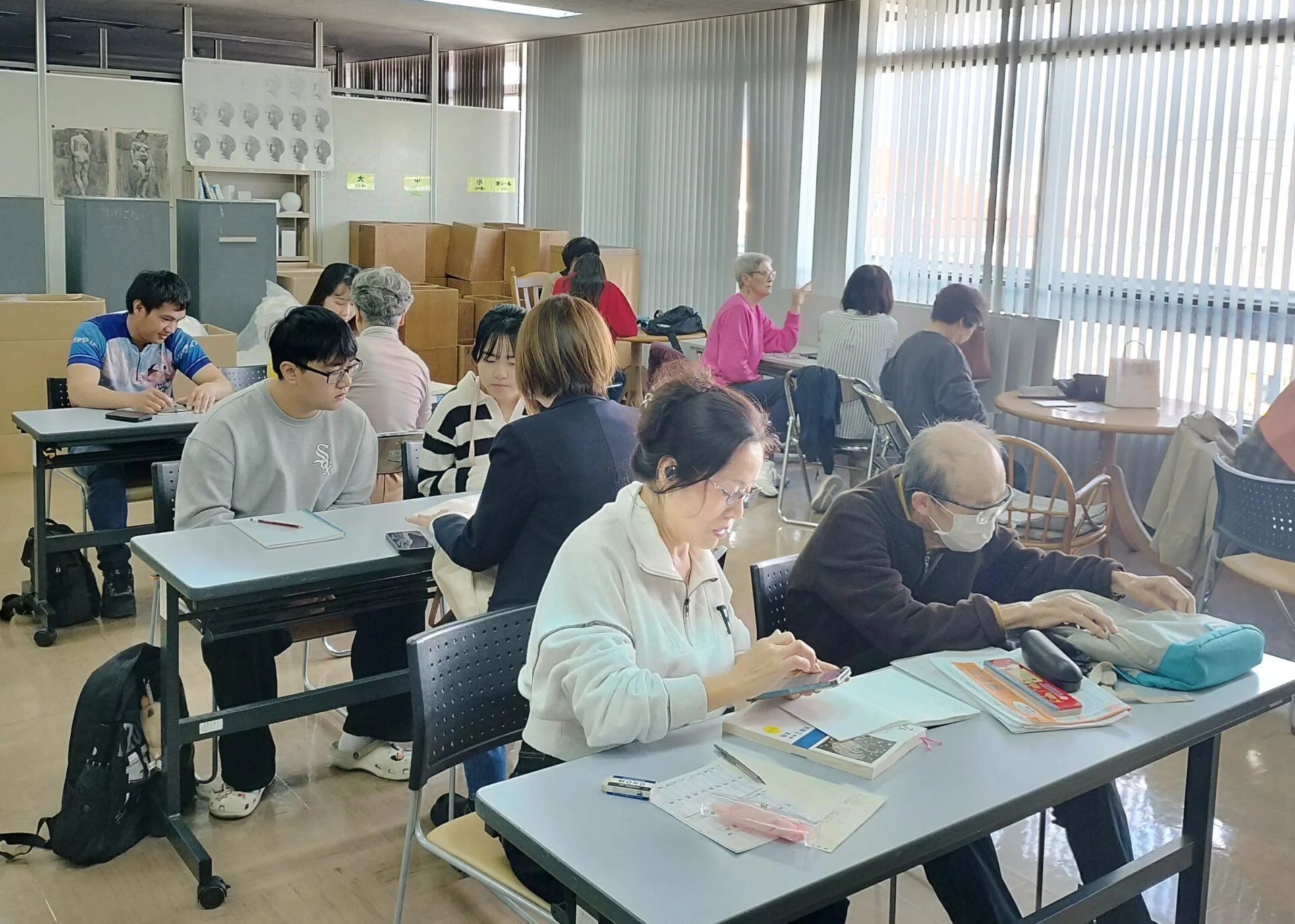 日本語サロン 会場