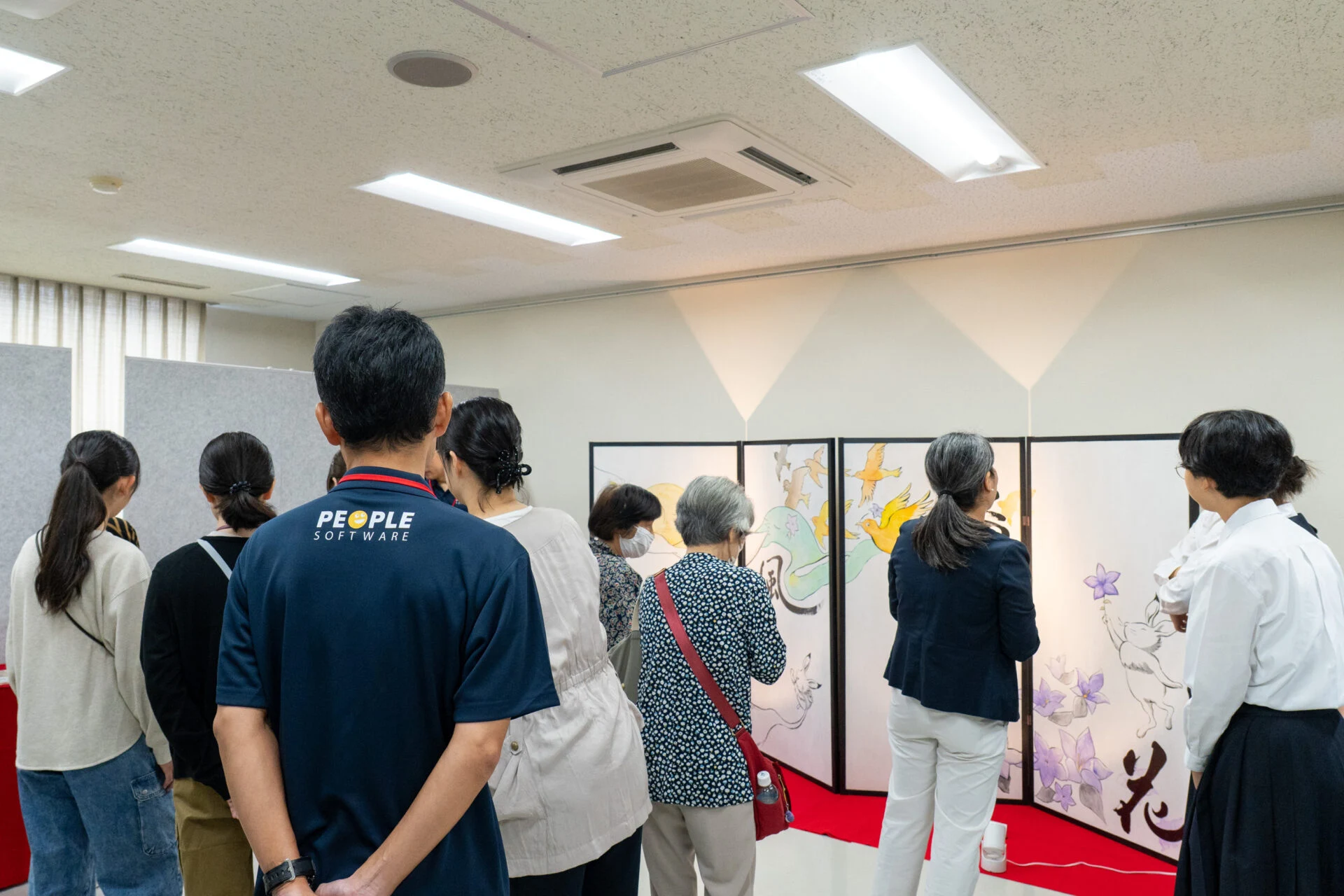 展示室のようす