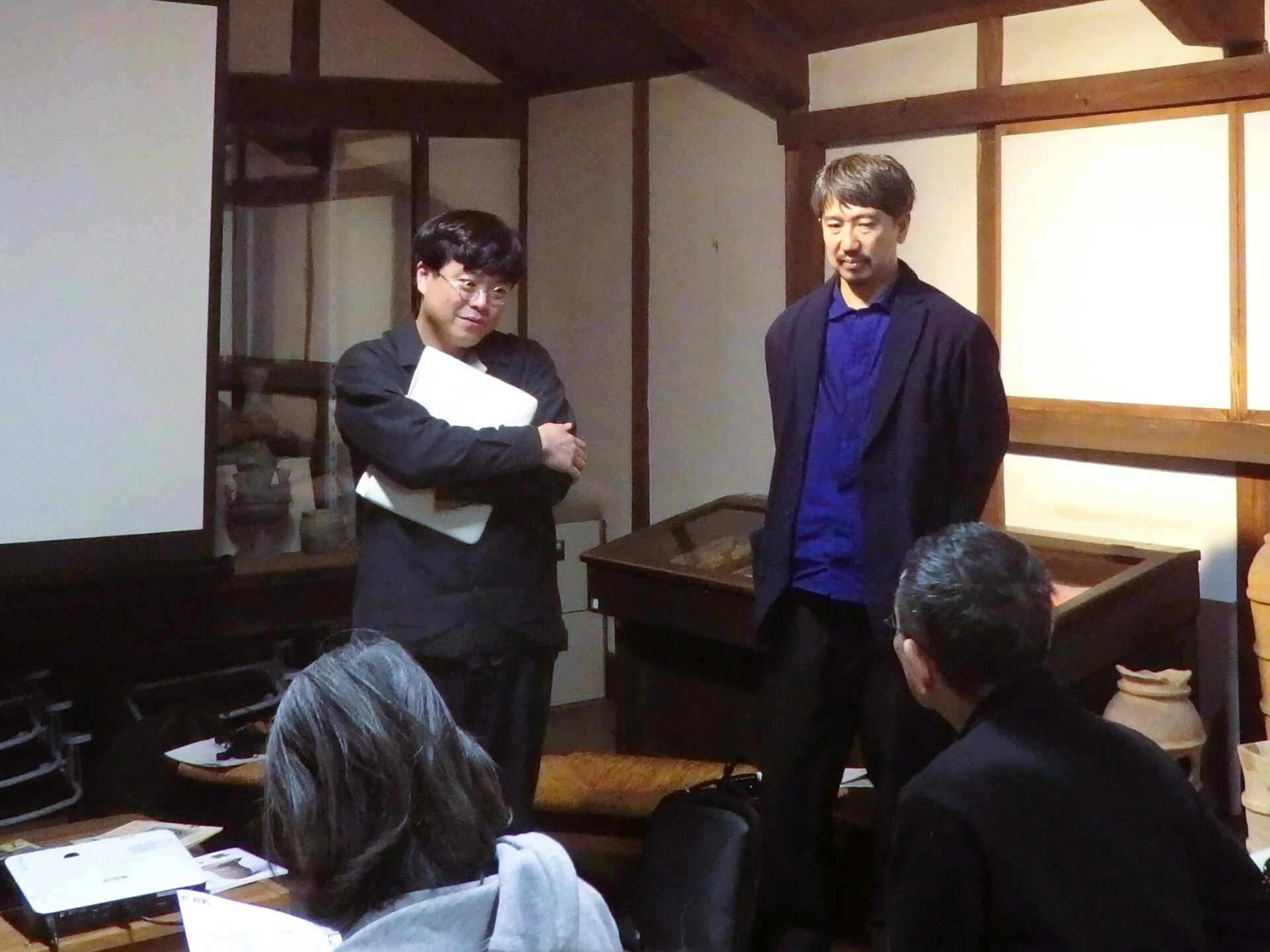 中村さん(左)と軸原さん(右)