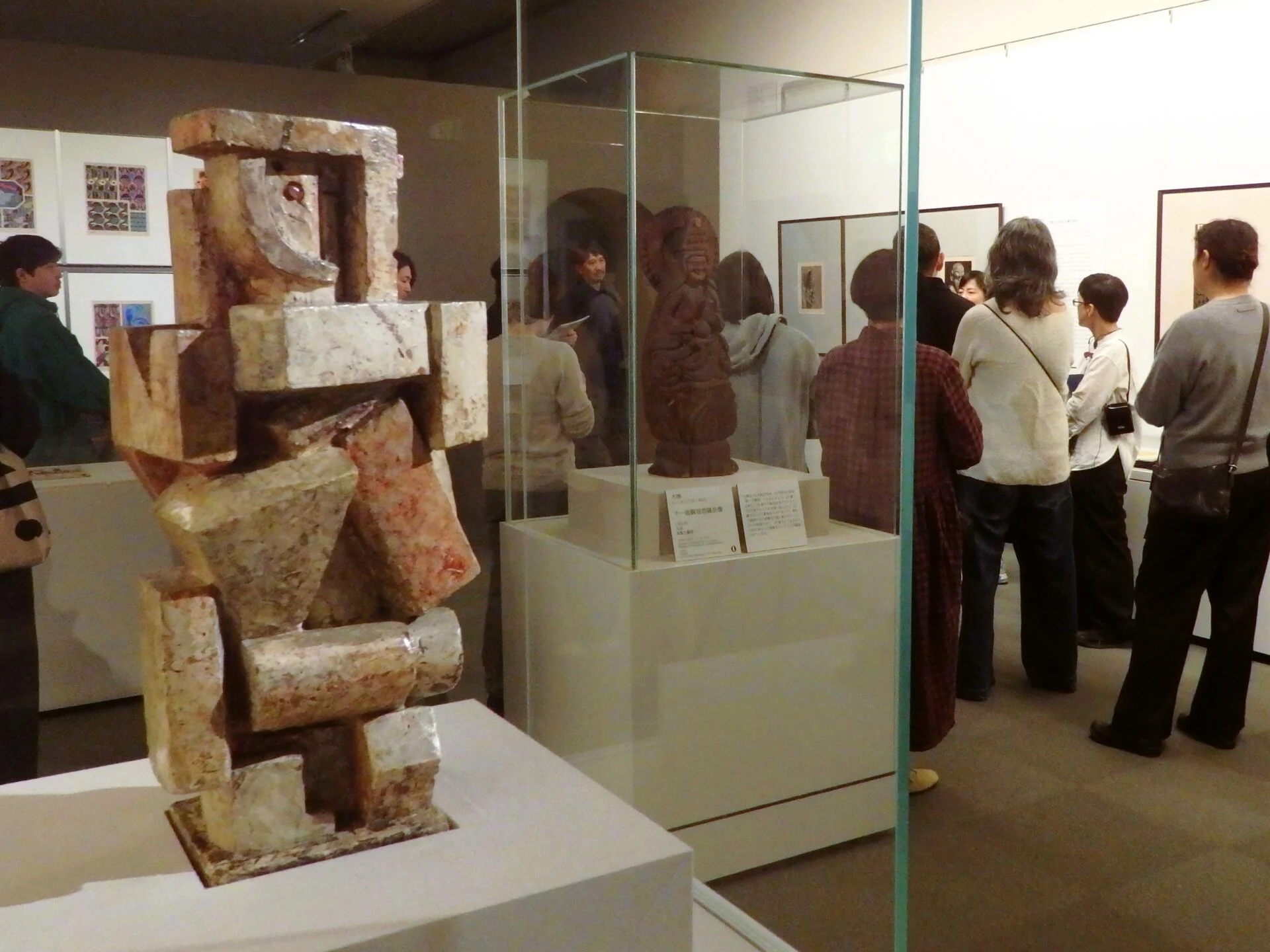 ジャコメッティ《キュビスム的コンポジション―男》