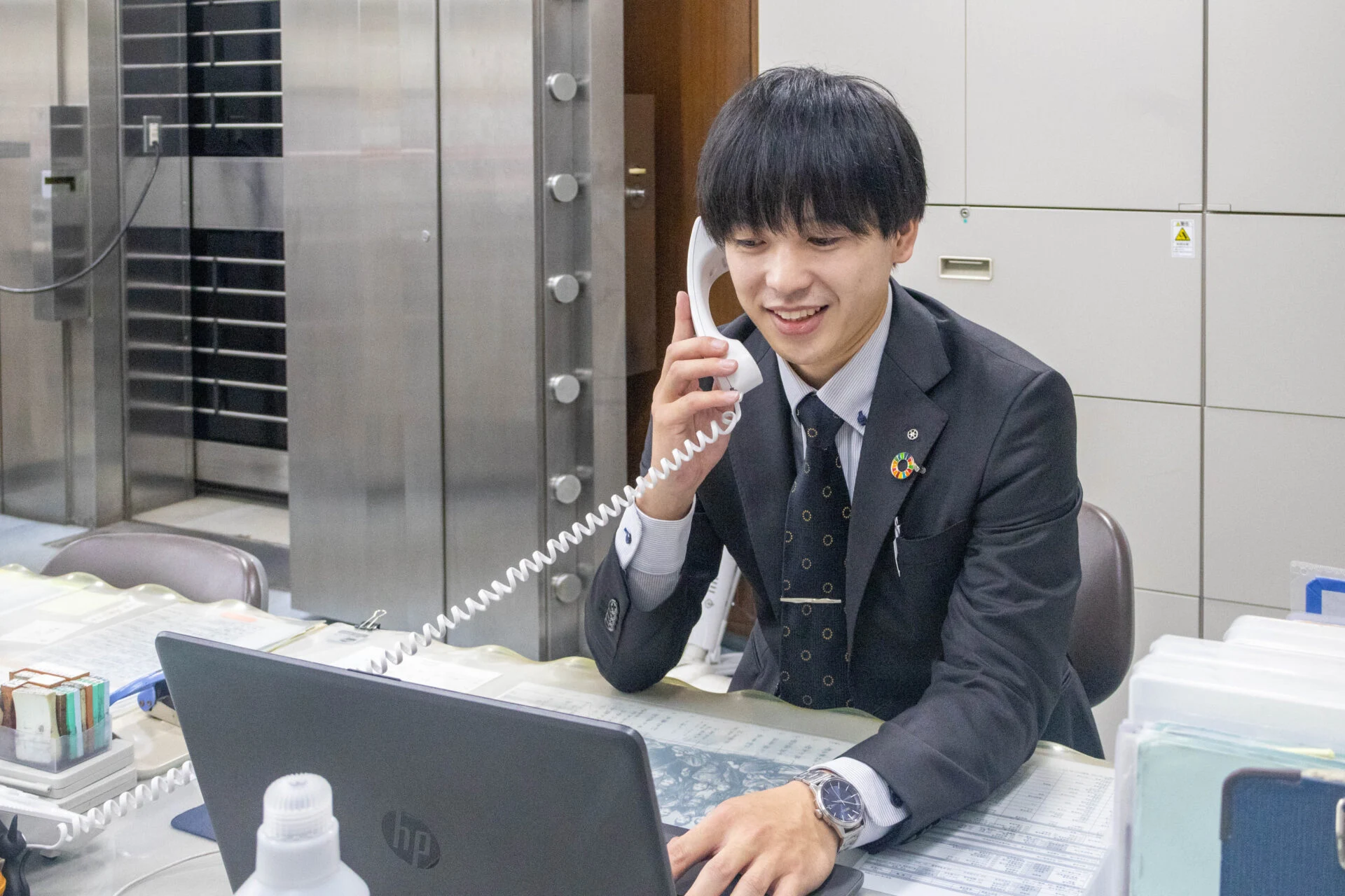 対応する水子さん