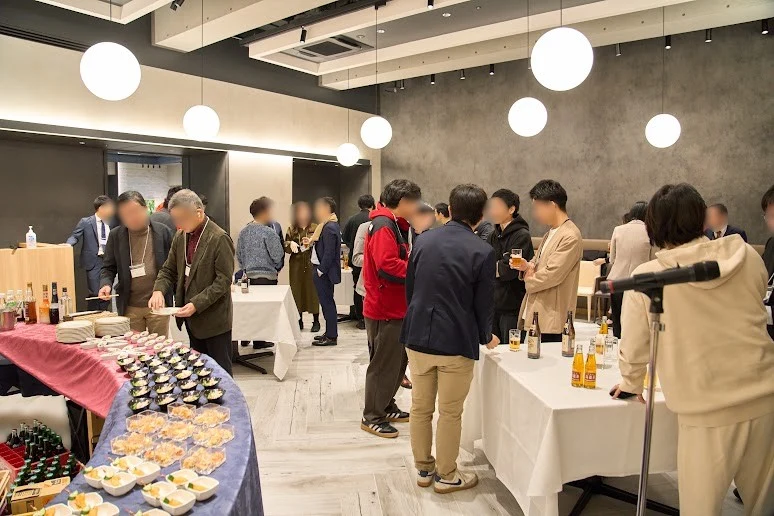 前回（2025年2月）の交流会のようす　画像提供：倉敷市商工課