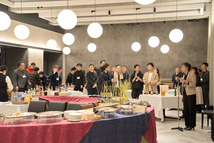 前回（2025年2月）の交流会のようす　画像提供：倉敷市商工課