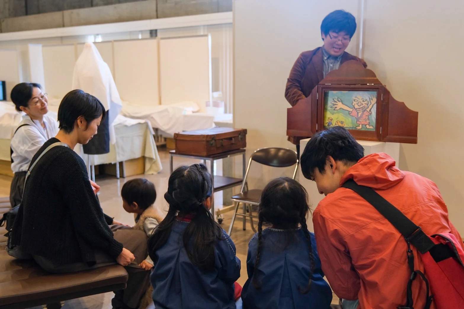 読み聞かせのようす