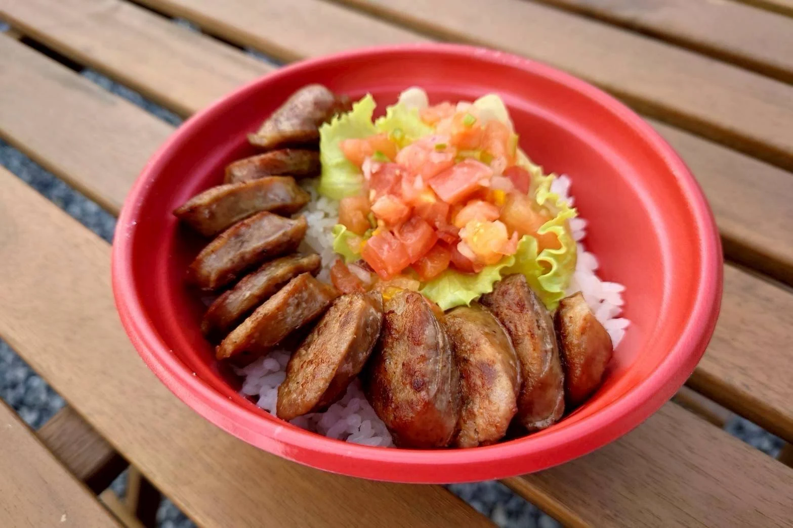 ブラジル家庭料理を提供する「Saborosa」（画像提供：芽生えマルシェ運営委員会）