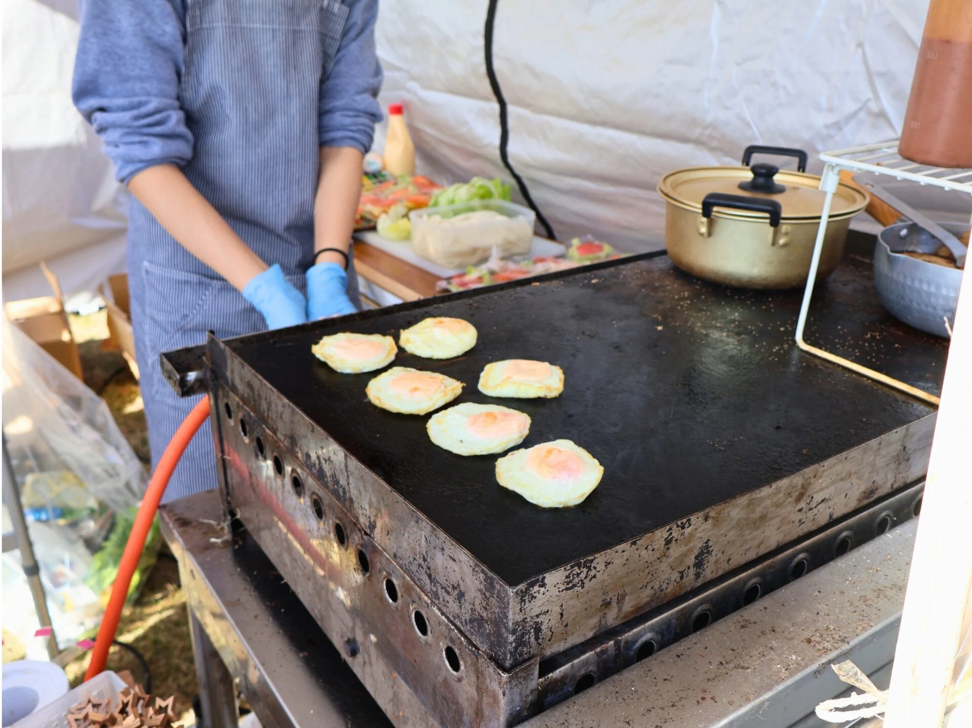 HOSHINOSATO EGG MARCHE in 水島 お食事処 星の里