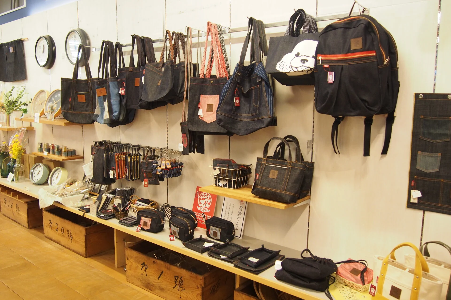倉敷デニムコーナー