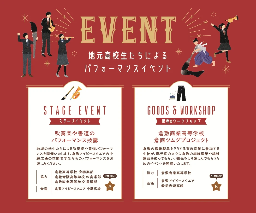 高校生のパフォーマンス