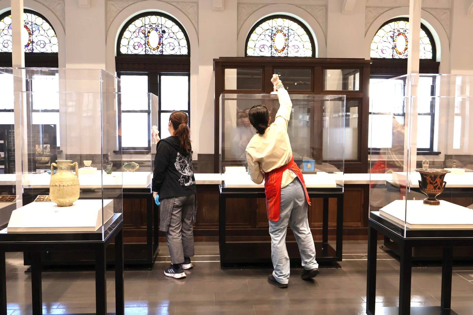 児島虎次郎記念館年末大掃除